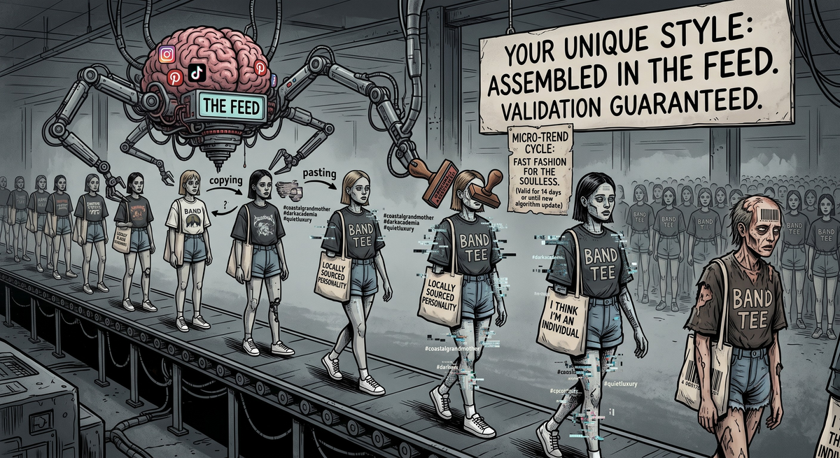 Copy Paste Human: How the Algorithm Dressed Everyone the Same and Called It Identity