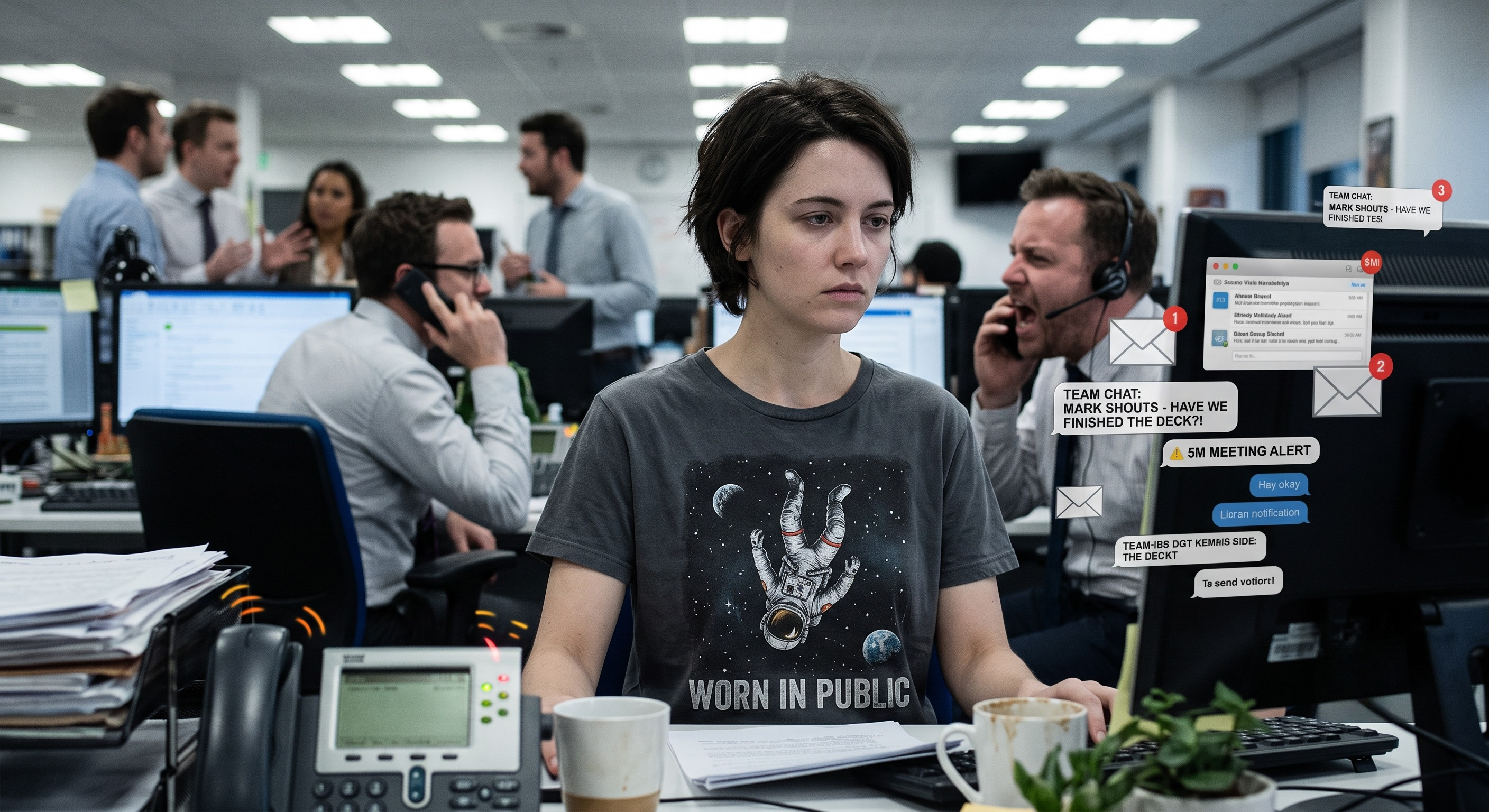 I Need Space: A Dispatch from Someone Who's Already Left the Planet Mentally