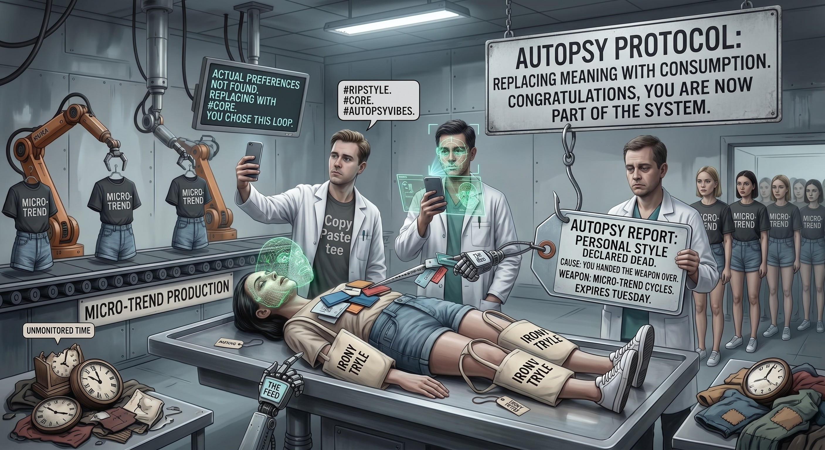 Trend Cycle Autopsy: Fast Fashion Didn't Kill Originality — You Let It