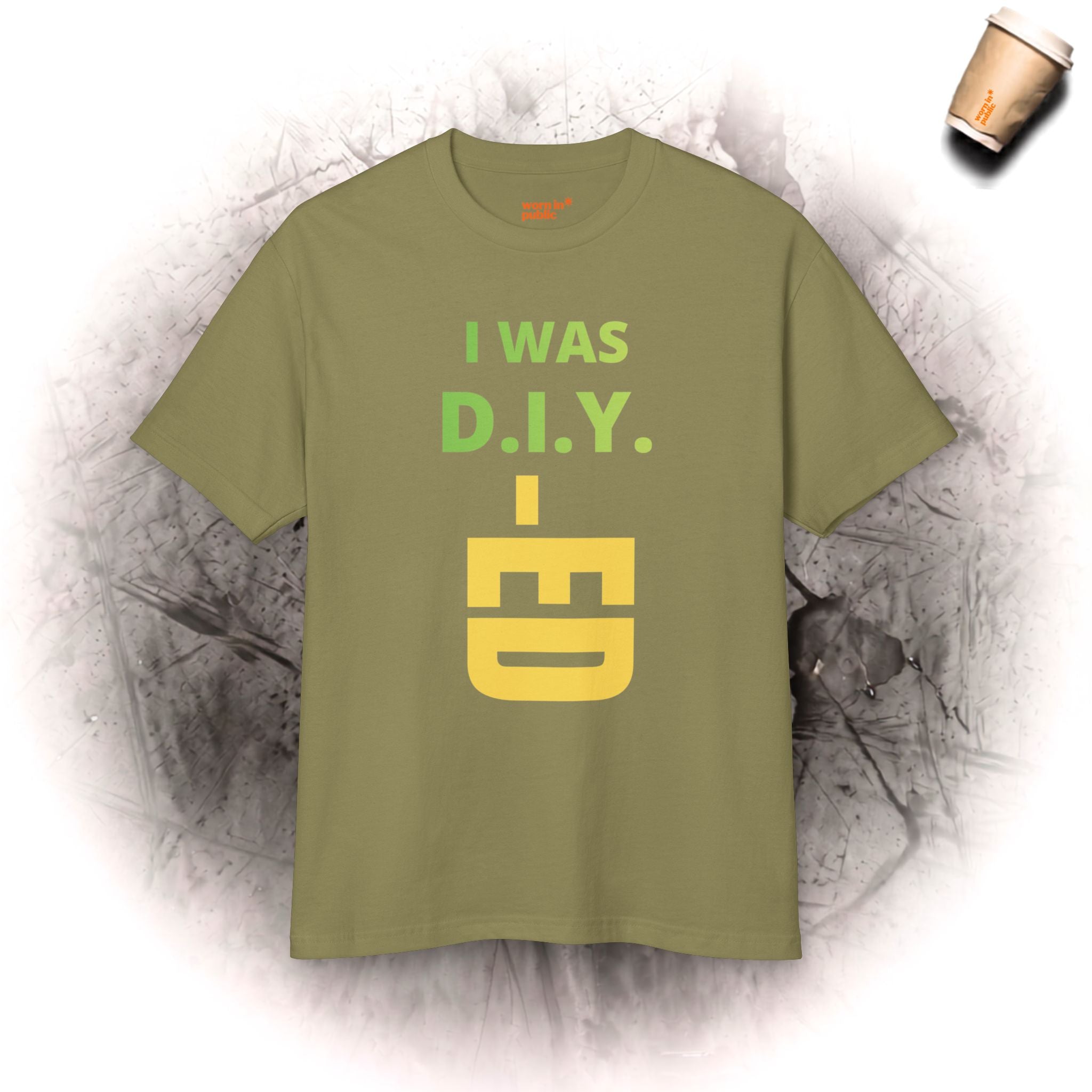 DIY-ed | Graphic Unisex Tee for the Naturally Mass-Produced Human