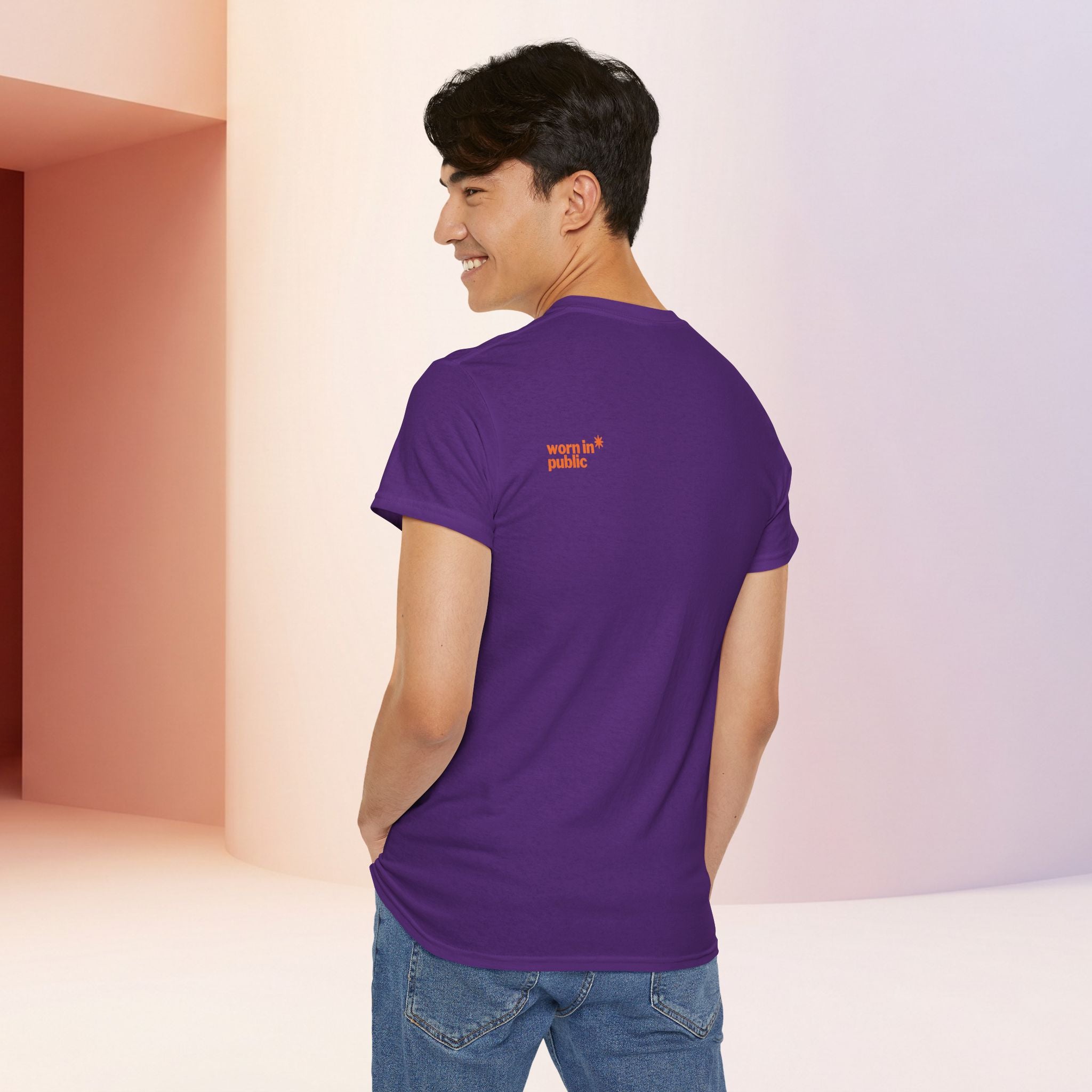 Advise None | Retro Slanted Unisex Graphic Tee