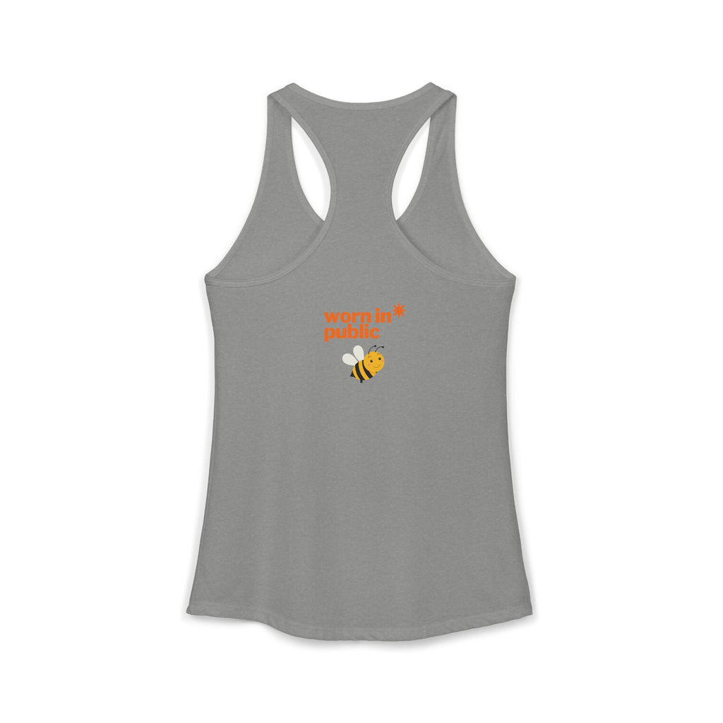 Free Bee Women's Racerback Tank Top | Lightweight Women's Ideal Top