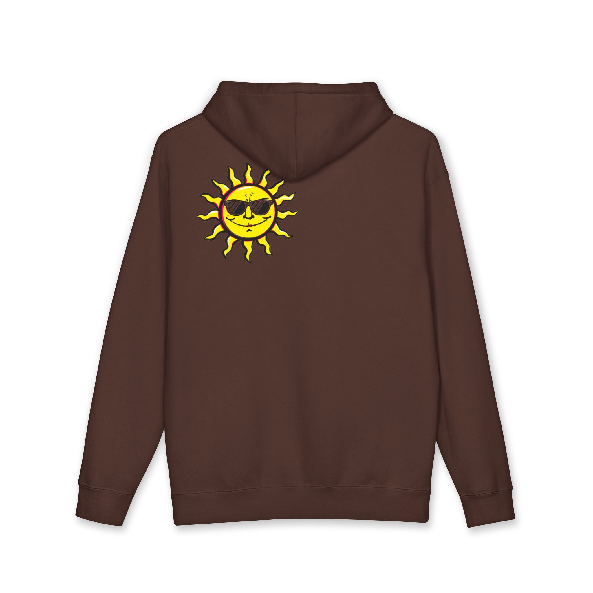 The Future Is Bright Hoodie | Retro Sun Graphic Pullover Sweatshirt