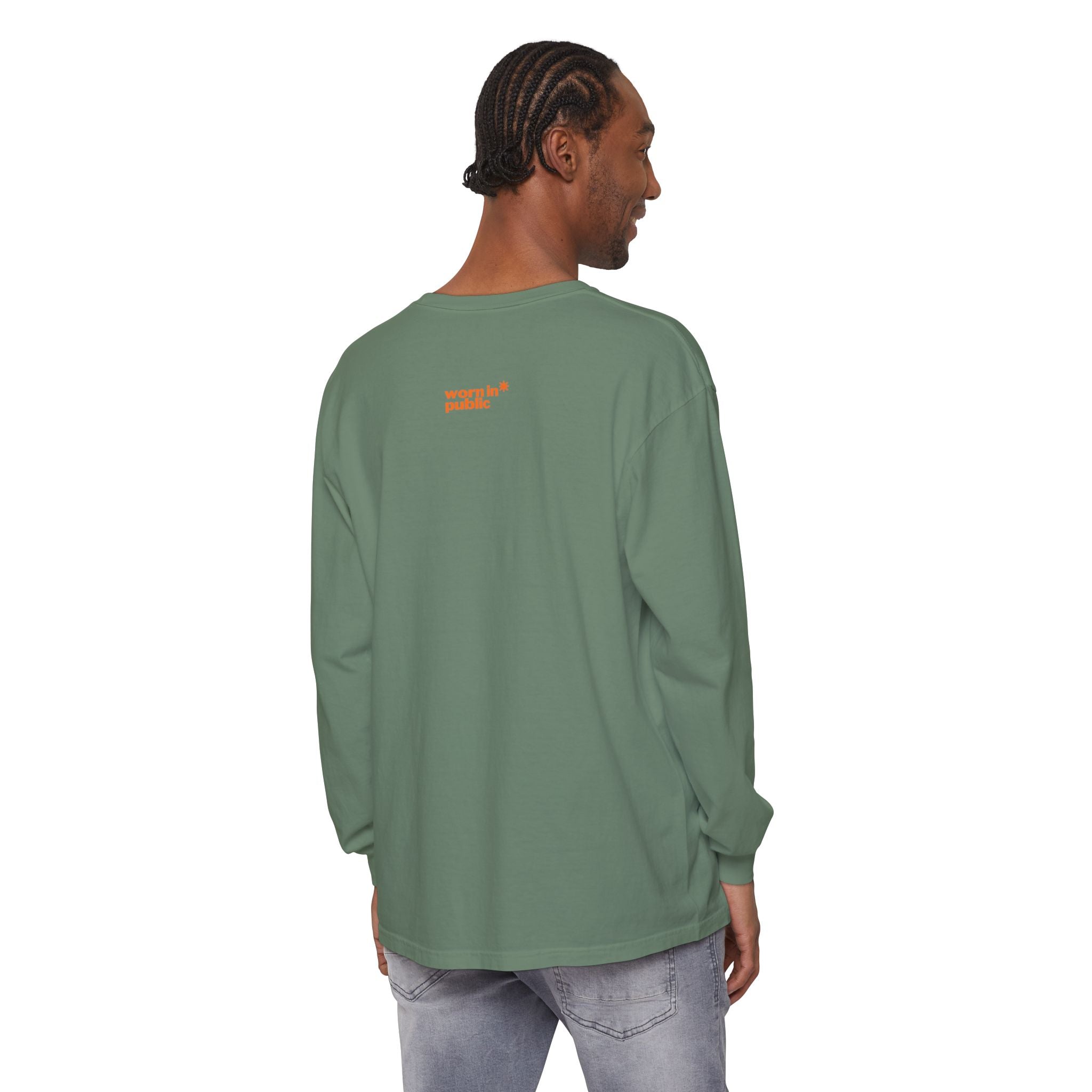 I'm Fine Nothing Is Fine Long Sleeve Tee | Sarcastic Mental Health Humor Shirt