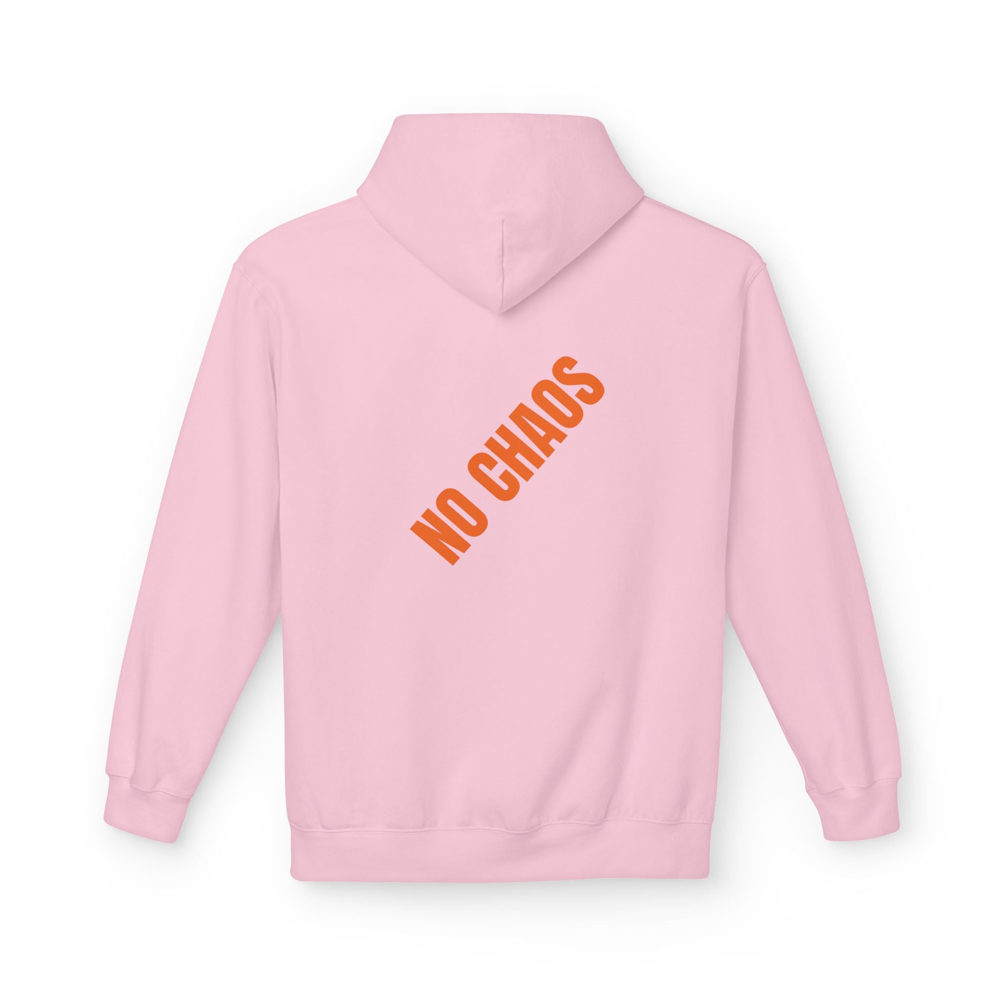 No Chaos Hoodie | Minimalist Motivational Pullover Sweatshirt