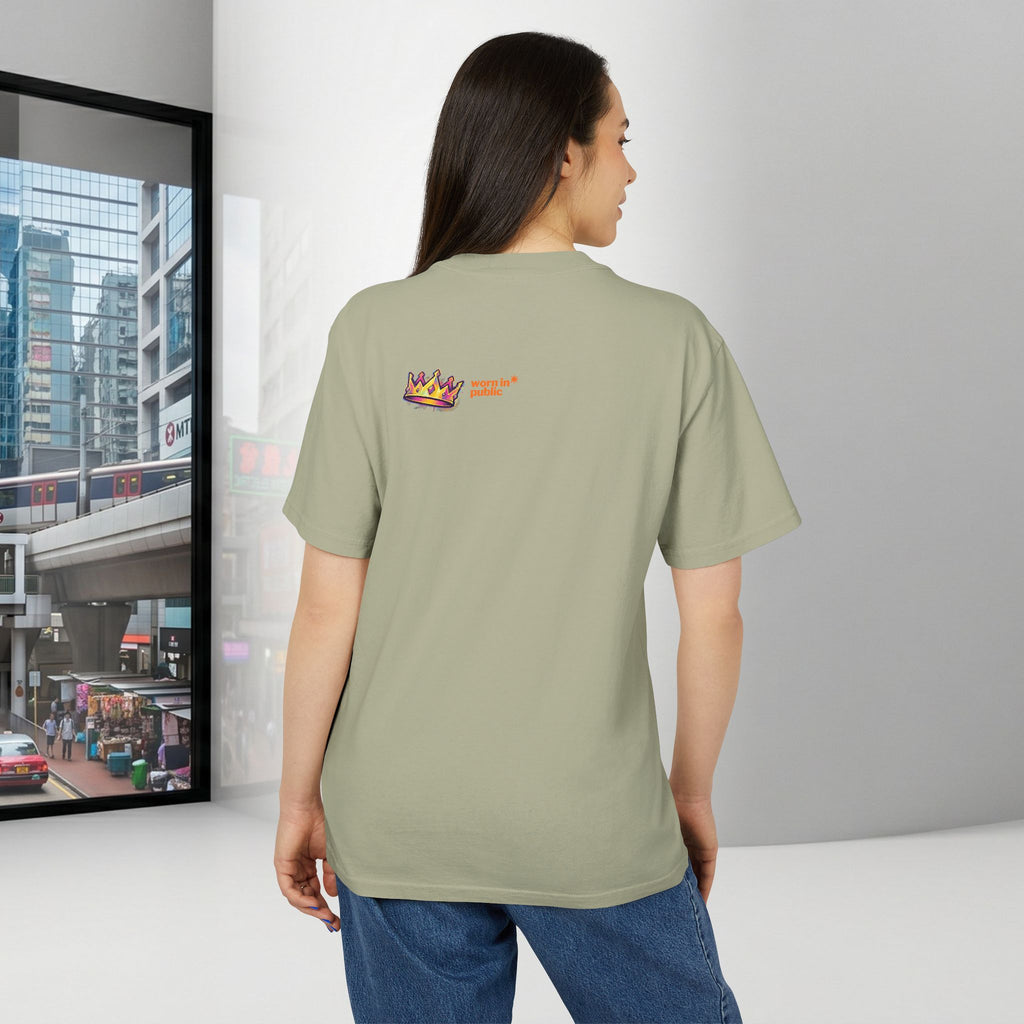 Conceived Unequal | Oversized Boxy Graphic Tee