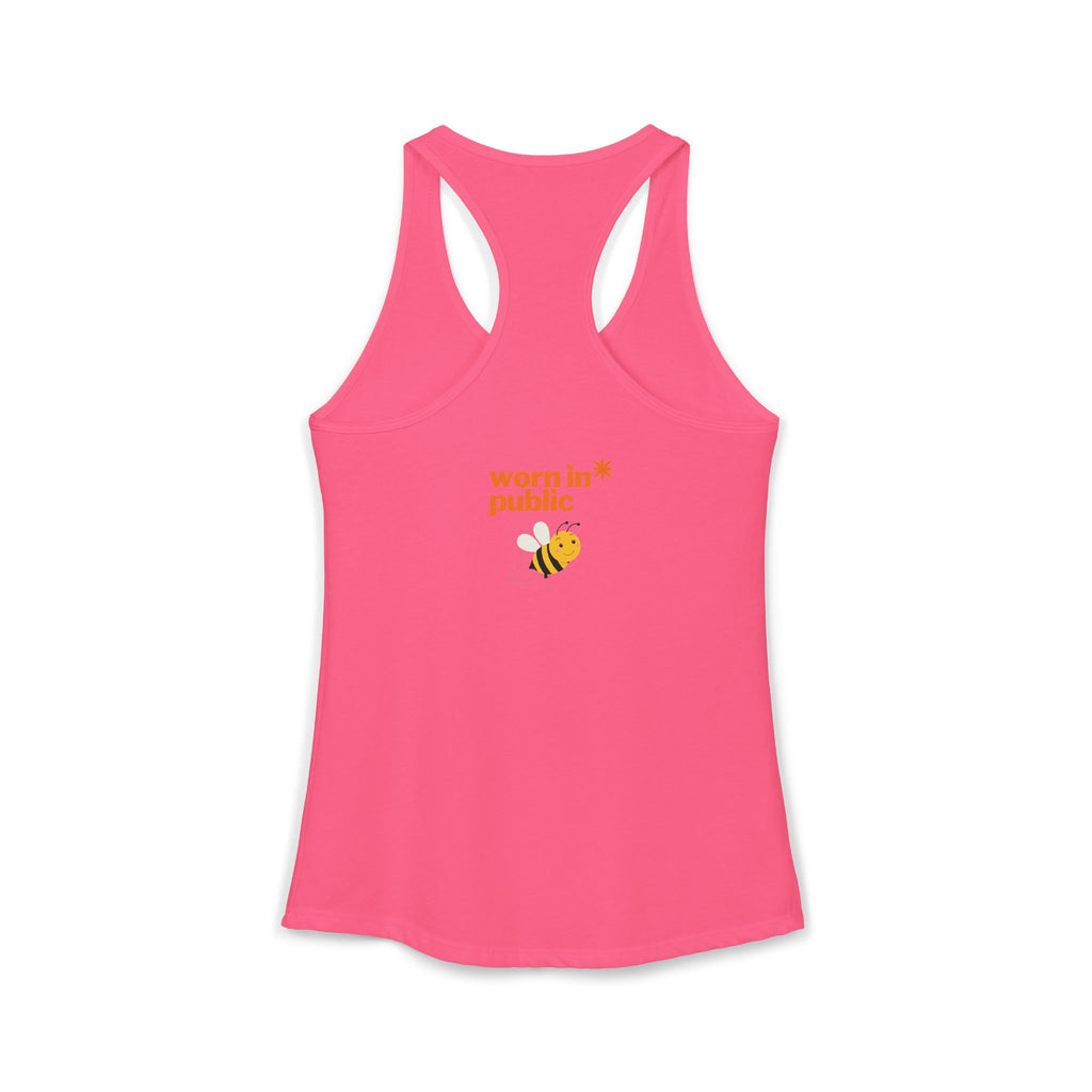 Free Bee Women's Racerback Tank Top | Lightweight Women's Ideal Top