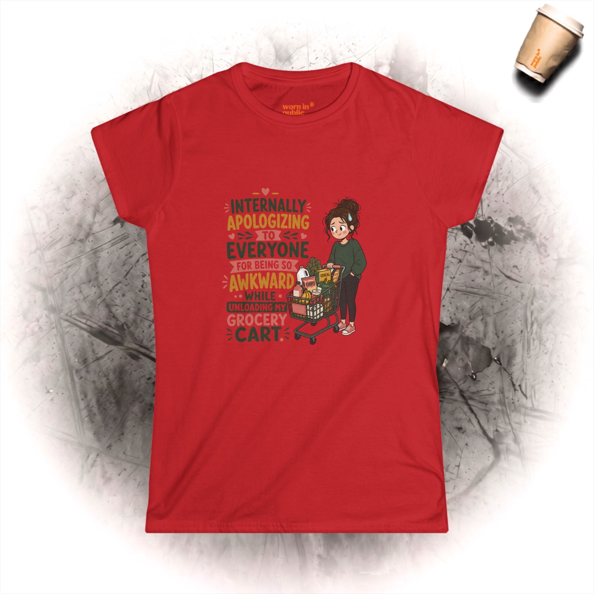 Self awarenes Womens Shopper T-Shirt — Inside thoughts