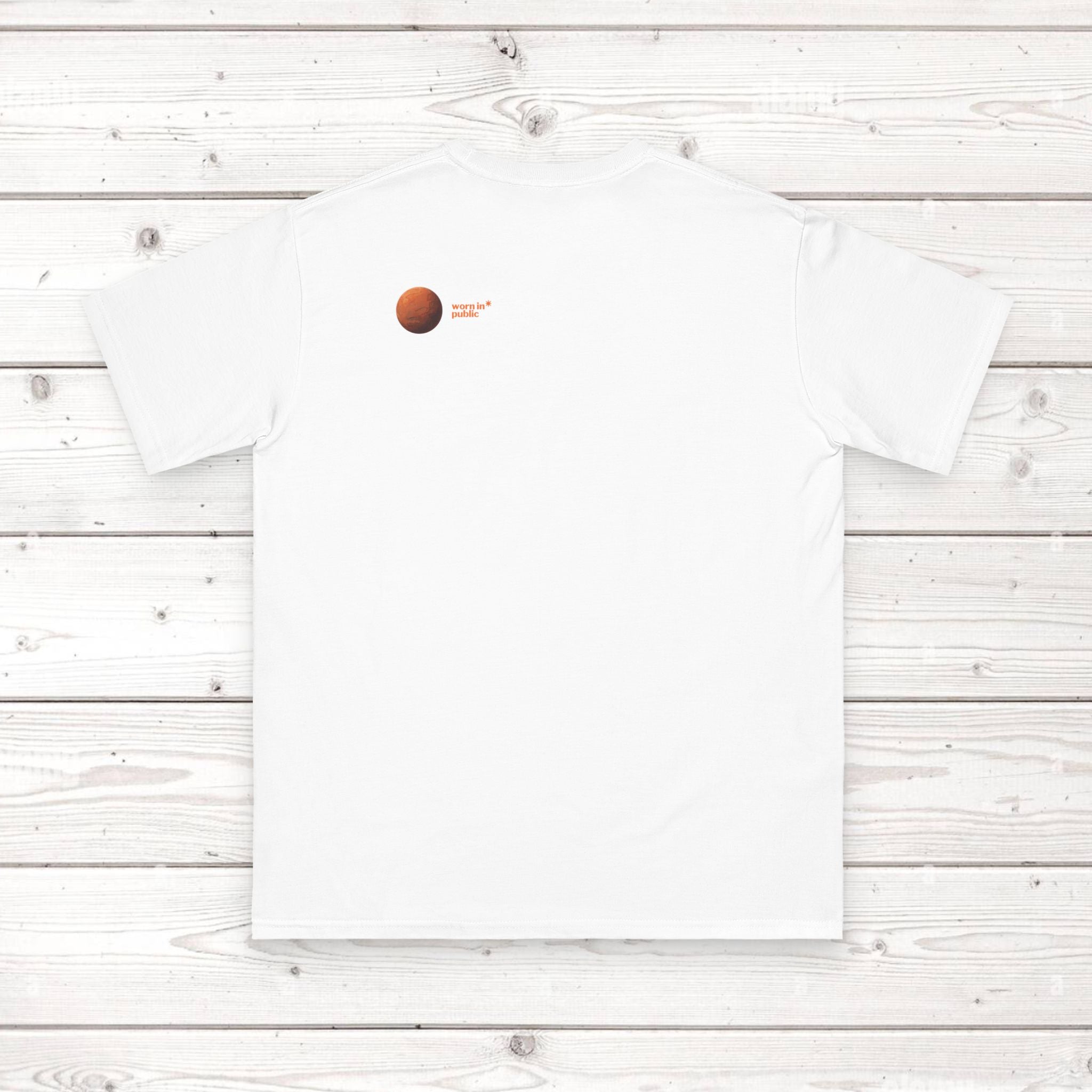 Mars Is Too Far ORGANIC T-Shirt — Retro Space Graphic Tee