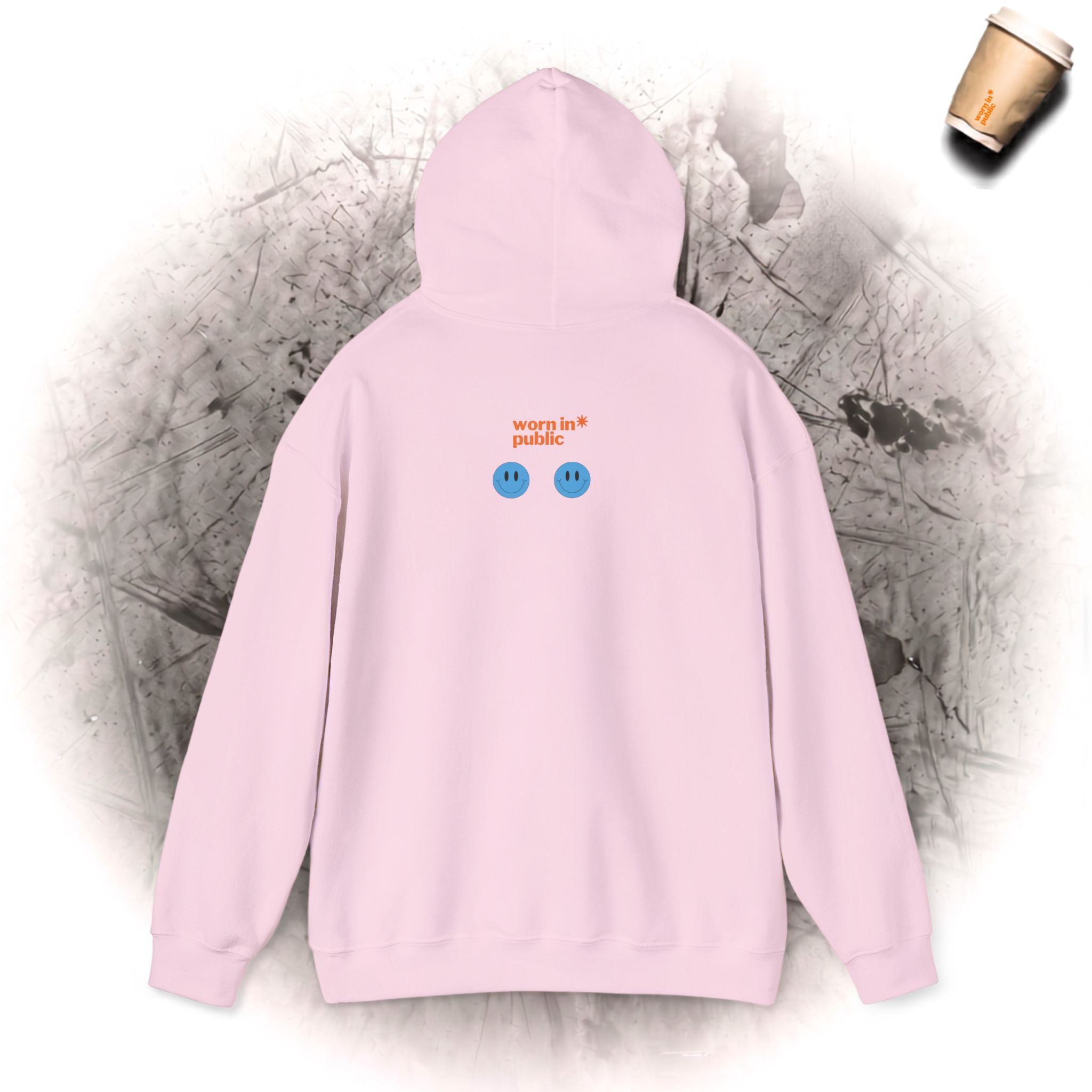 Ich brauche einen Easy Friend Damen-Kapuzenpullover | Minimalistisches süßes blaues Sweatshirt mit Knopf-Grafik