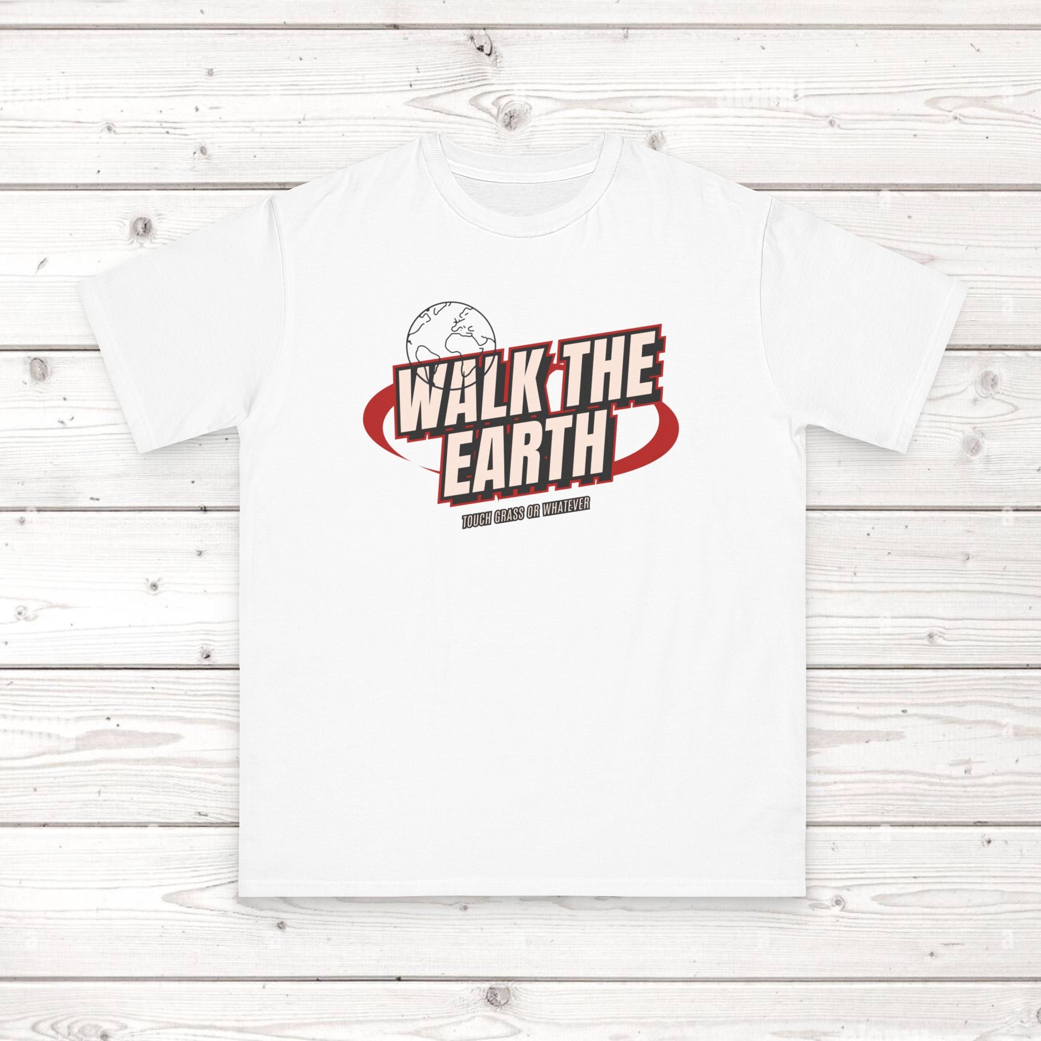 Walk The Earth ORGANIC T-Shirt | Retro Adventure Graphic Tee