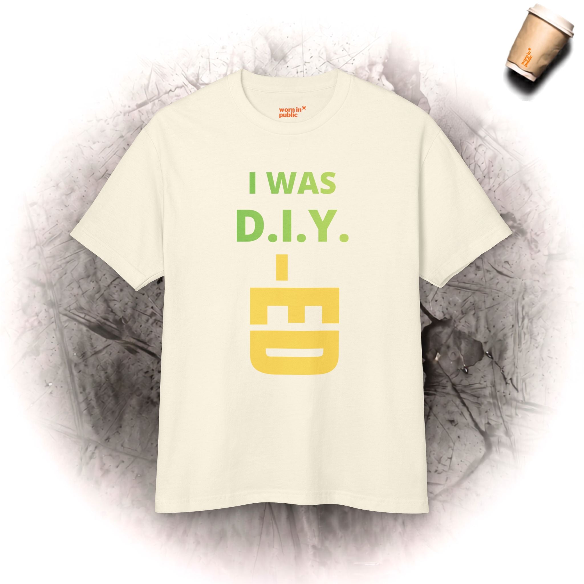 DIY-ed | Graphic Unisex Tee for the Naturally Mass-Produced Human