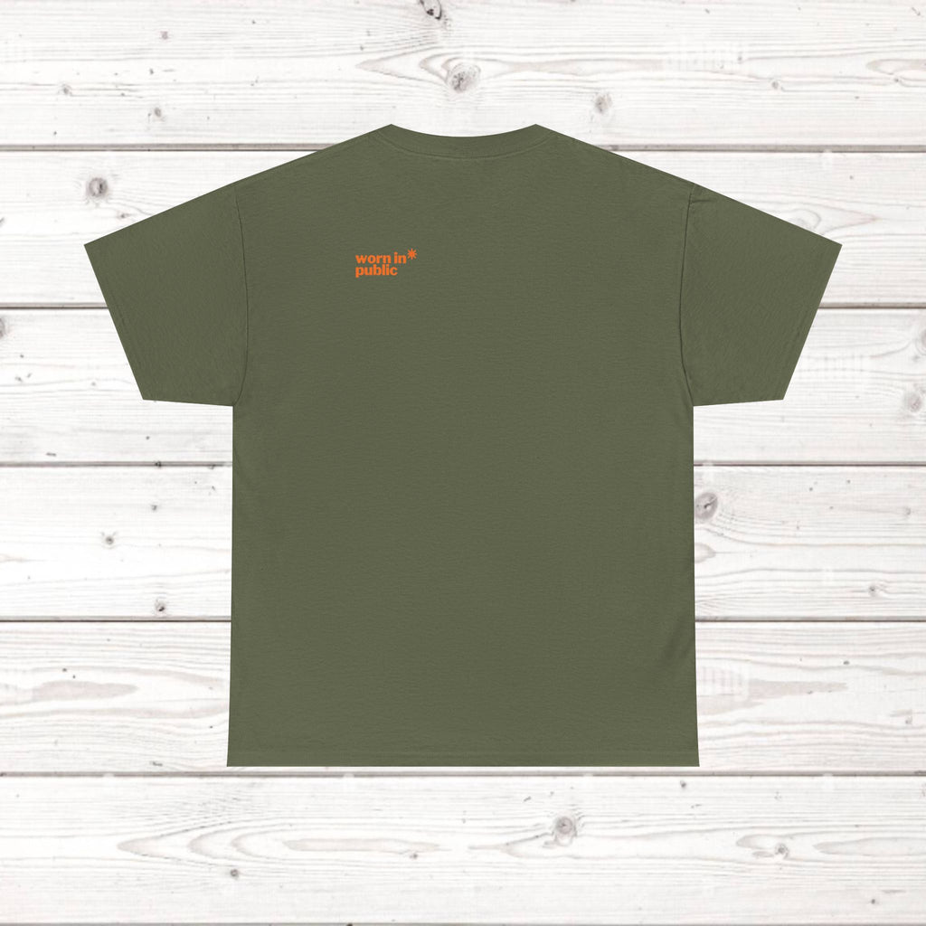 Advise None | Retro Slanted Unisex Graphic Tee