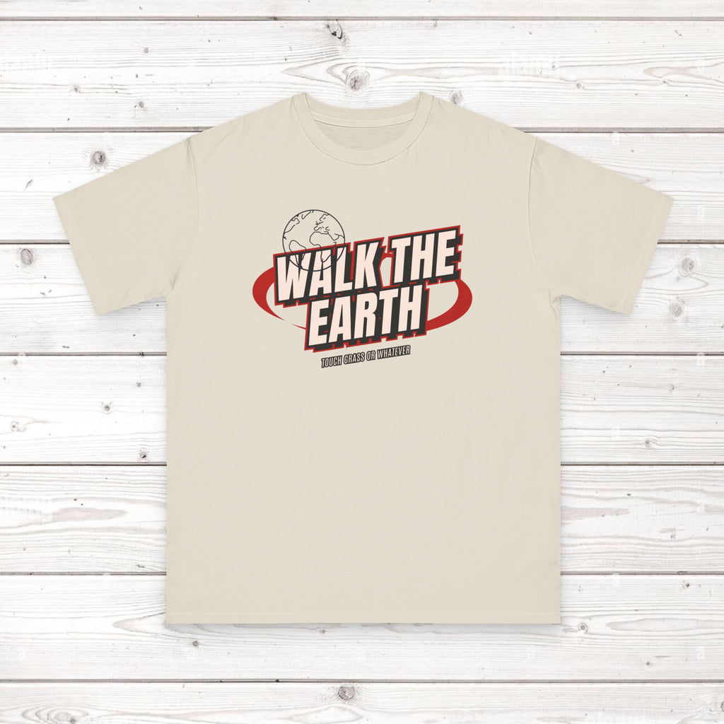 Walk The Earth ORGANIC T-Shirt | Retro Adventure Graphic Tee