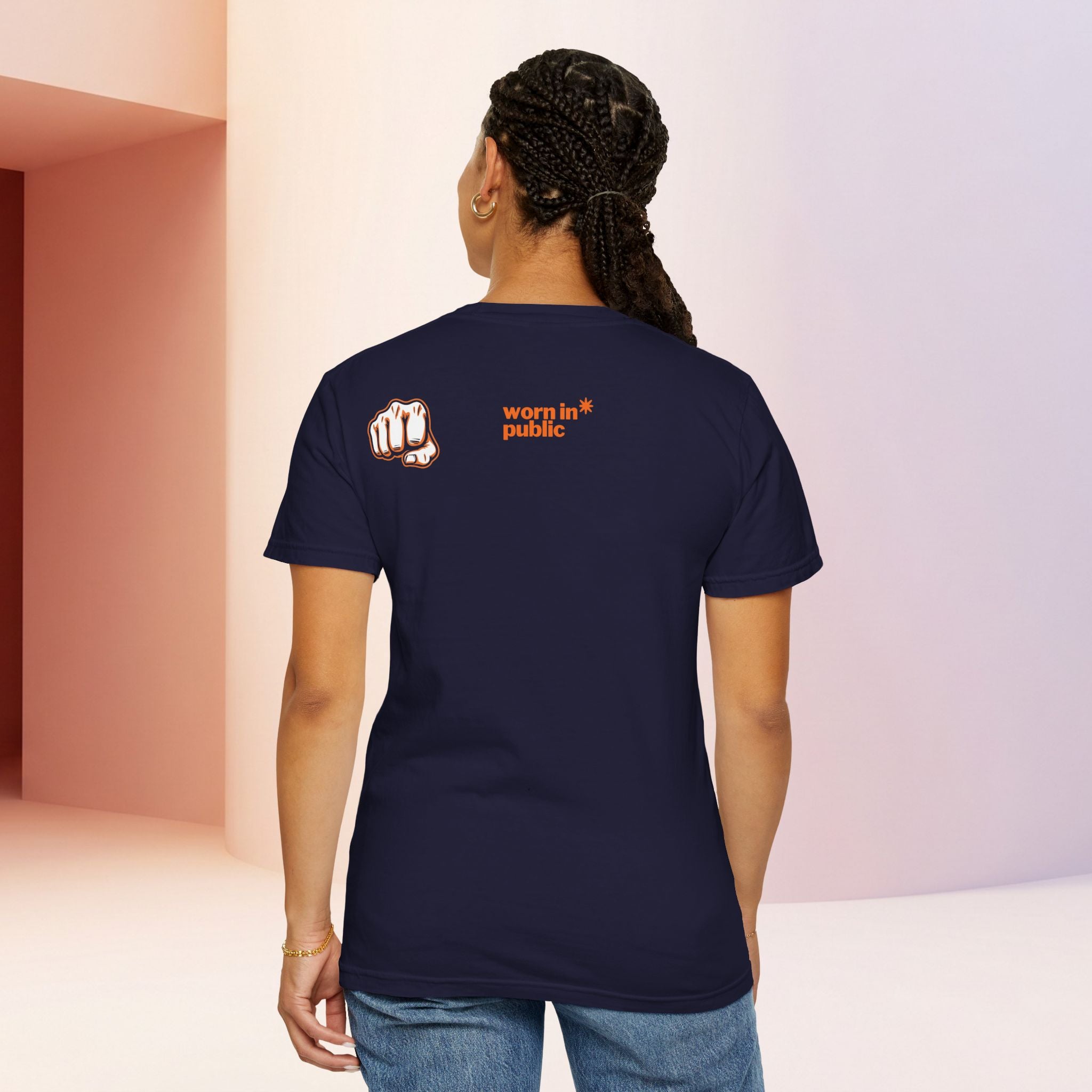 I Don't Care Graphic T-Shirt | Bold Statement Tee with 'I DON'T CARE' Print