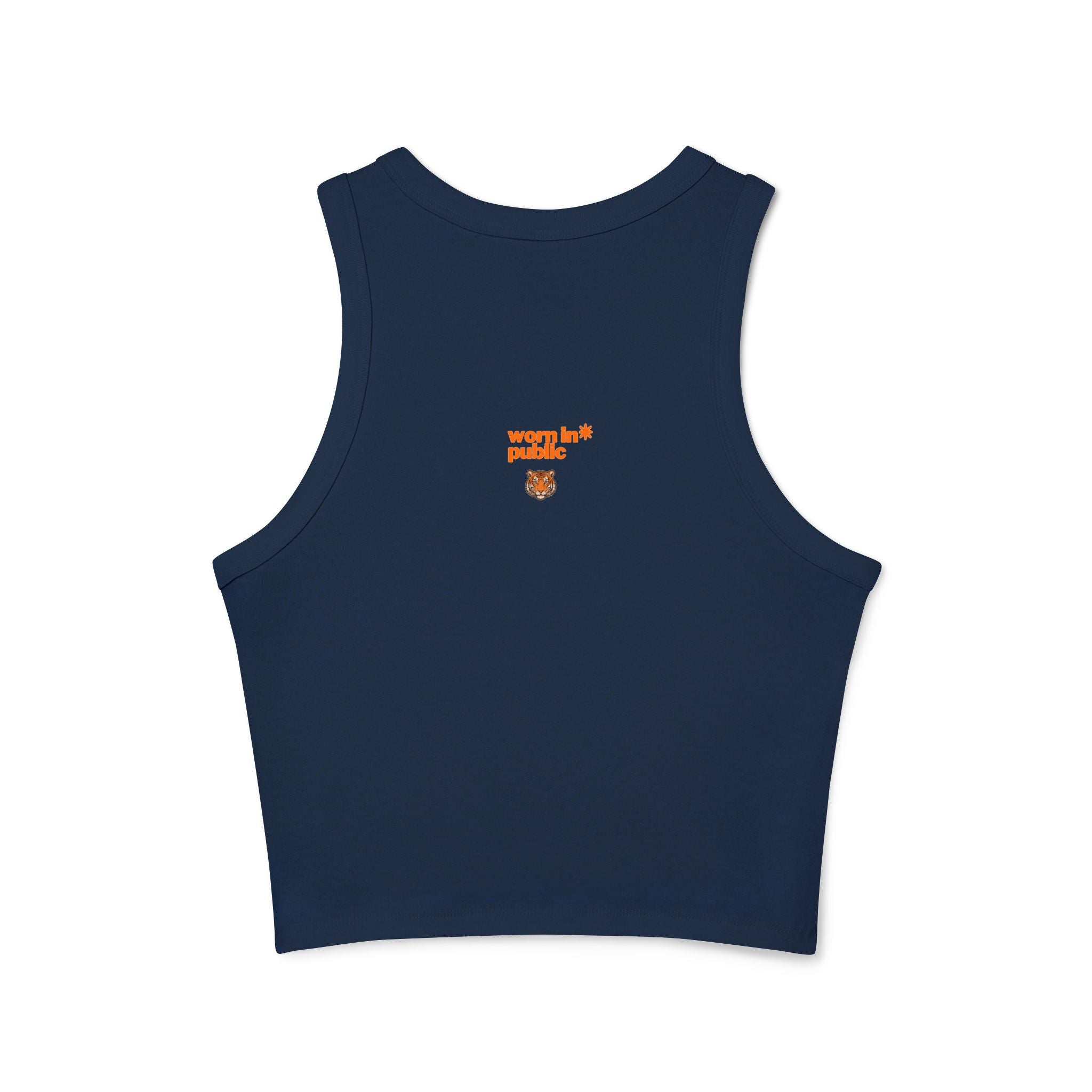 Kitten or Tiger Tank Top | Cute Pastel Cat Graphic with Retro Letters