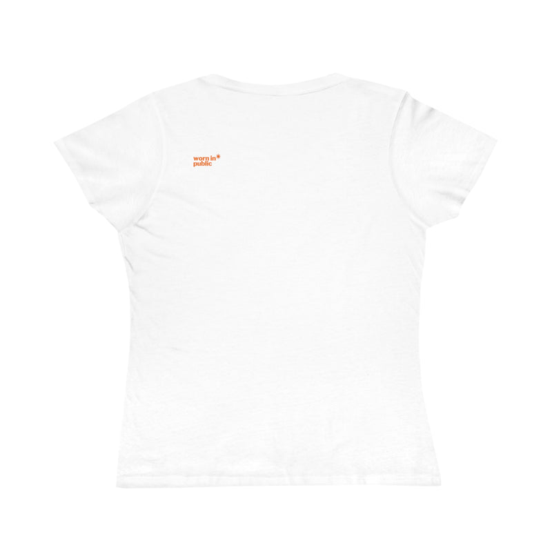 Dein Kind? Ist mir egal | Lustiges sarkastisches Damen Bio Grafik T-Shirt