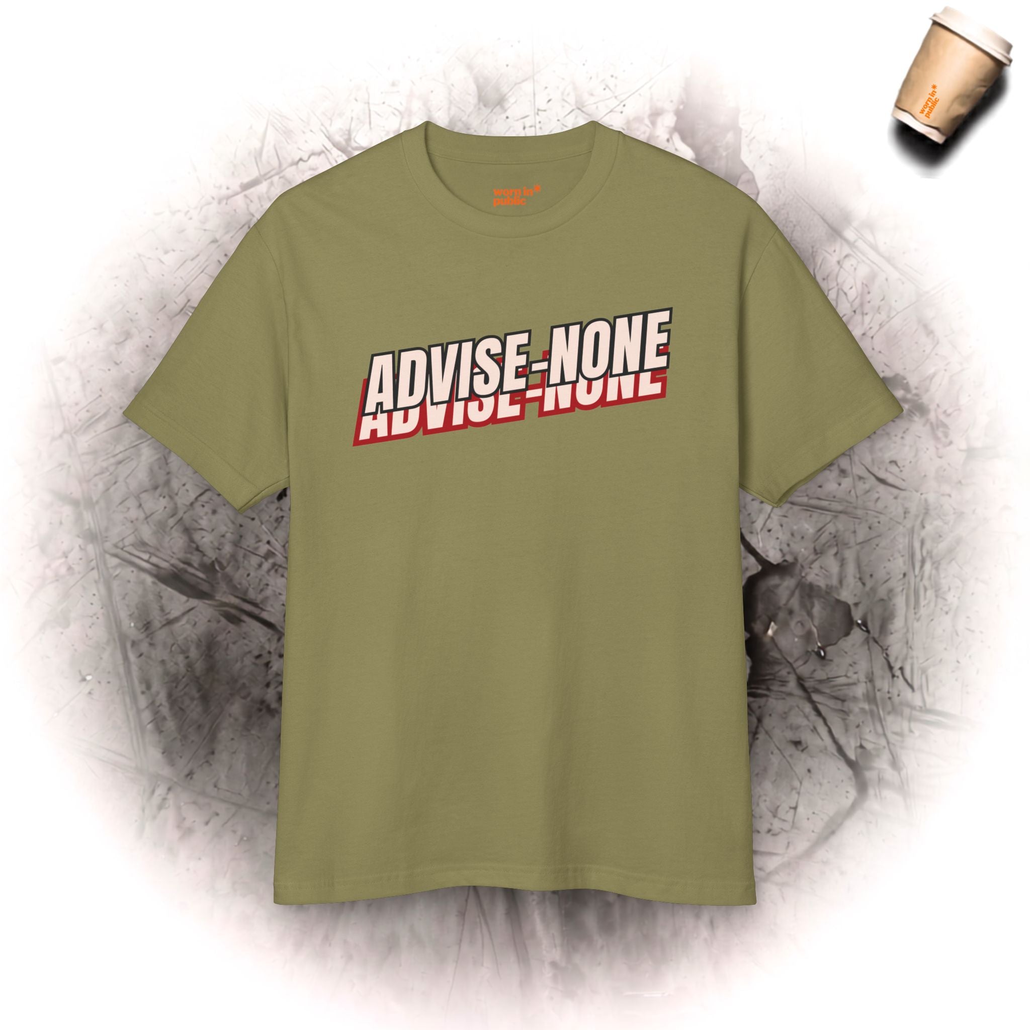 Advise None | Retro Unisex Graphic Tee