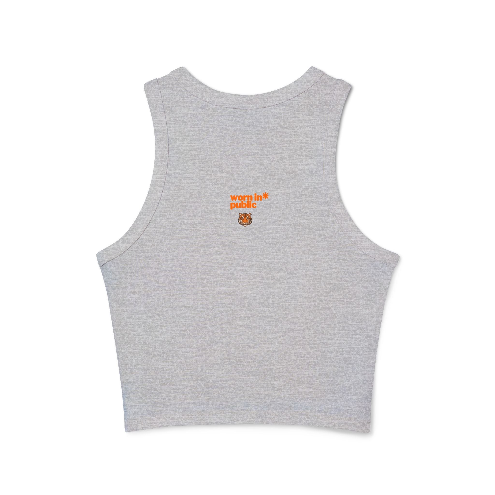 Kitten or Tiger Tank Top | Cute Pastel Cat Graphic with Retro Letters