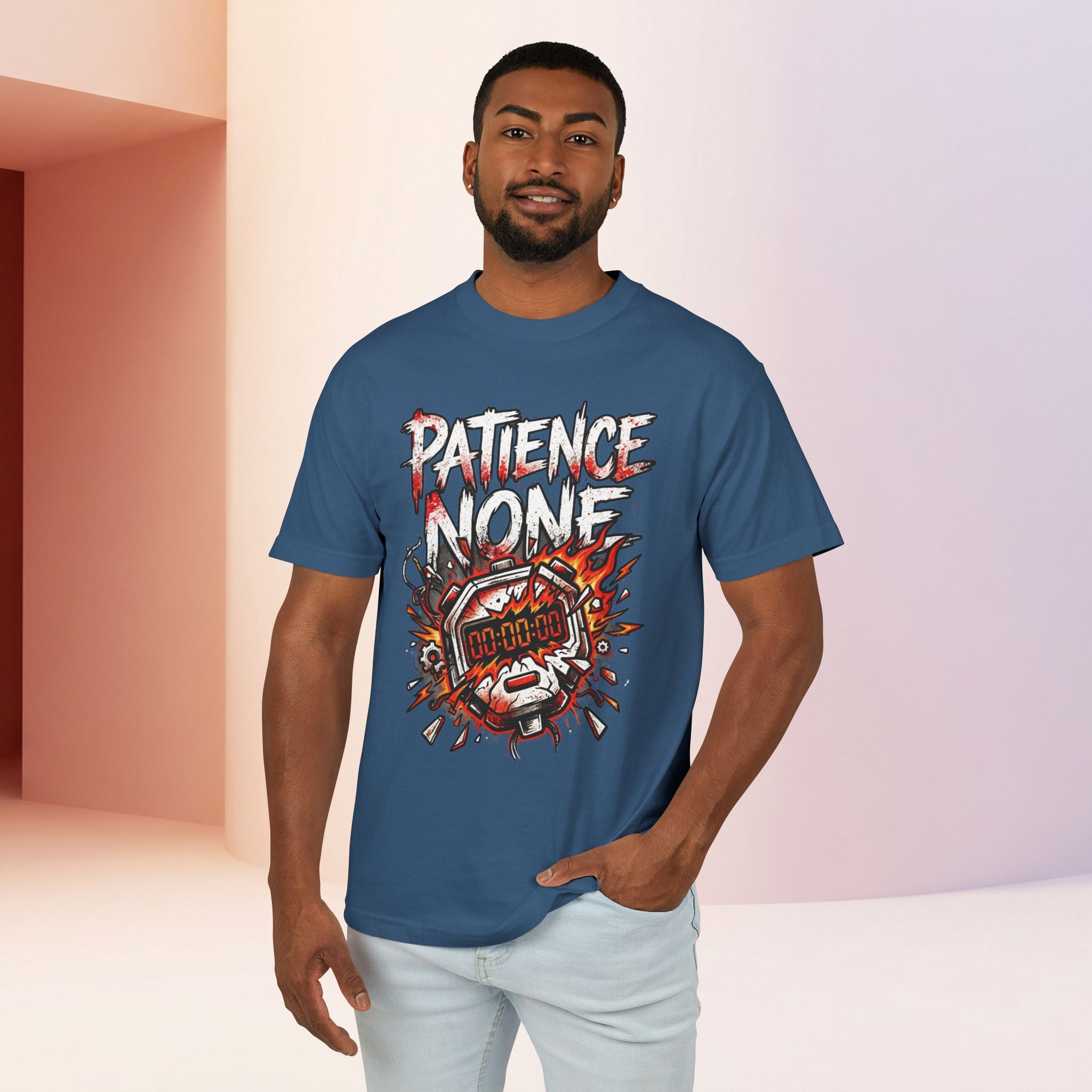 Patience None | Bomb Timer Streetwear Graphic Tee