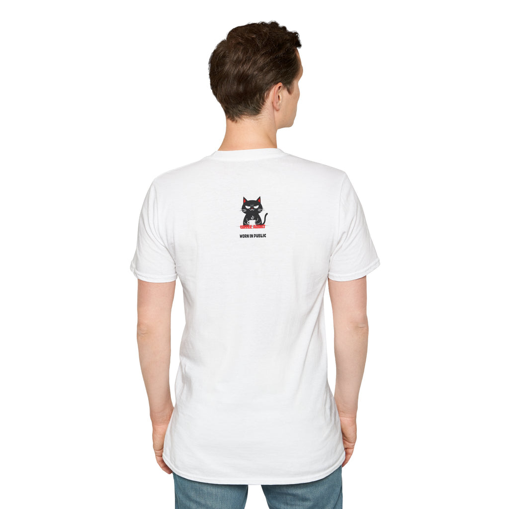 Espresso Myself Cat T-Shirt | Funny Coffee Addict Graphic Tee
