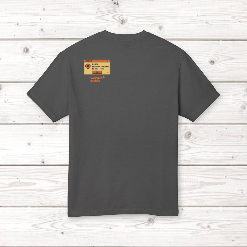 Winging It Retro Computer Unisex Tee — Funny Vintage Tech Graphic T-Shirt
