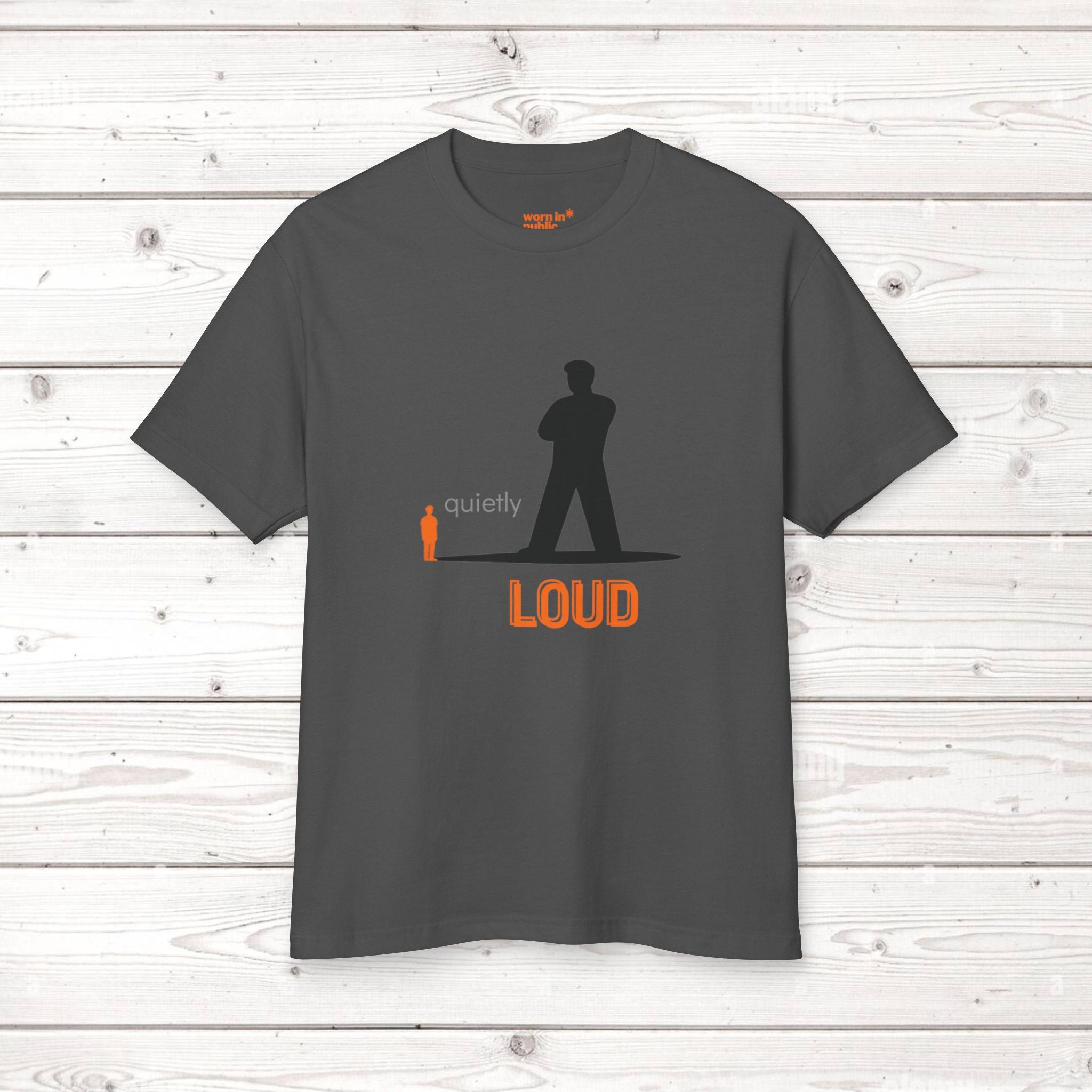 Quietly Loud Unisex Graphic Tee | Statement T-Shirt for the Quietly Powerful