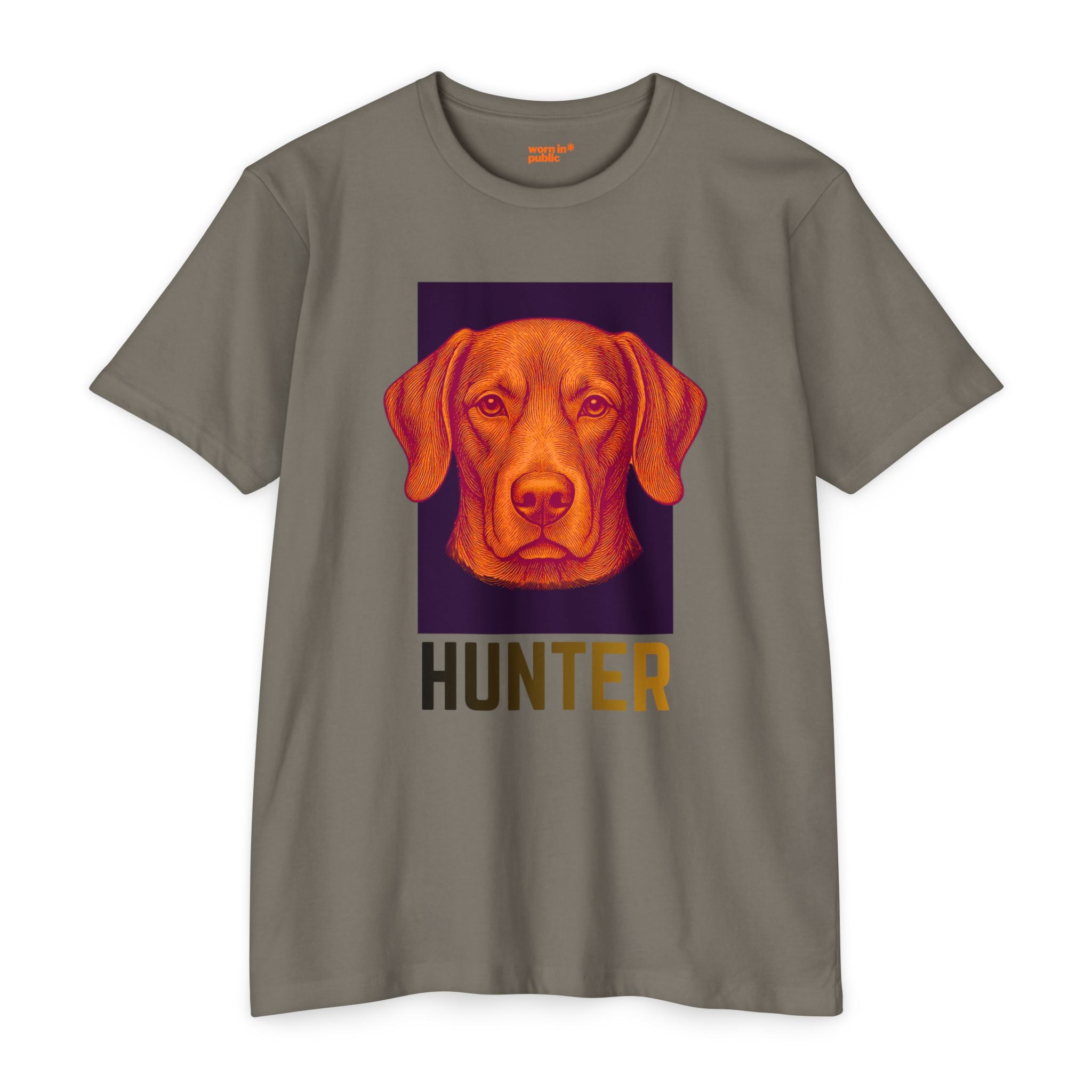 Ultimate Hunter T-Shirt | Retro Vizsla Head Graphic Tee for Dog Lovers