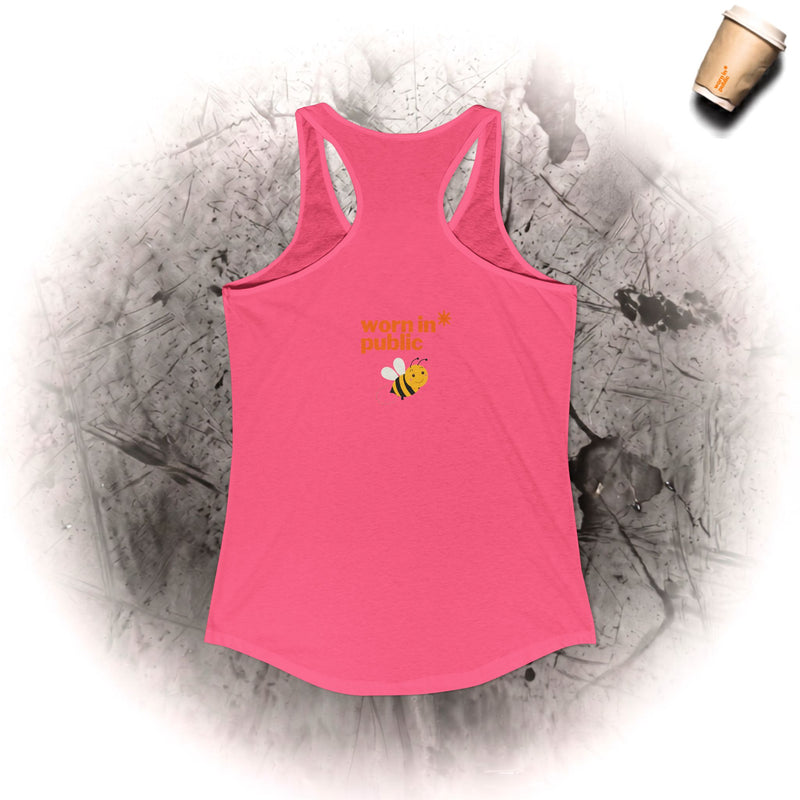 Free Bee Damen Racerback Tanktop | Leichtes Damen Ideal-Oberteil