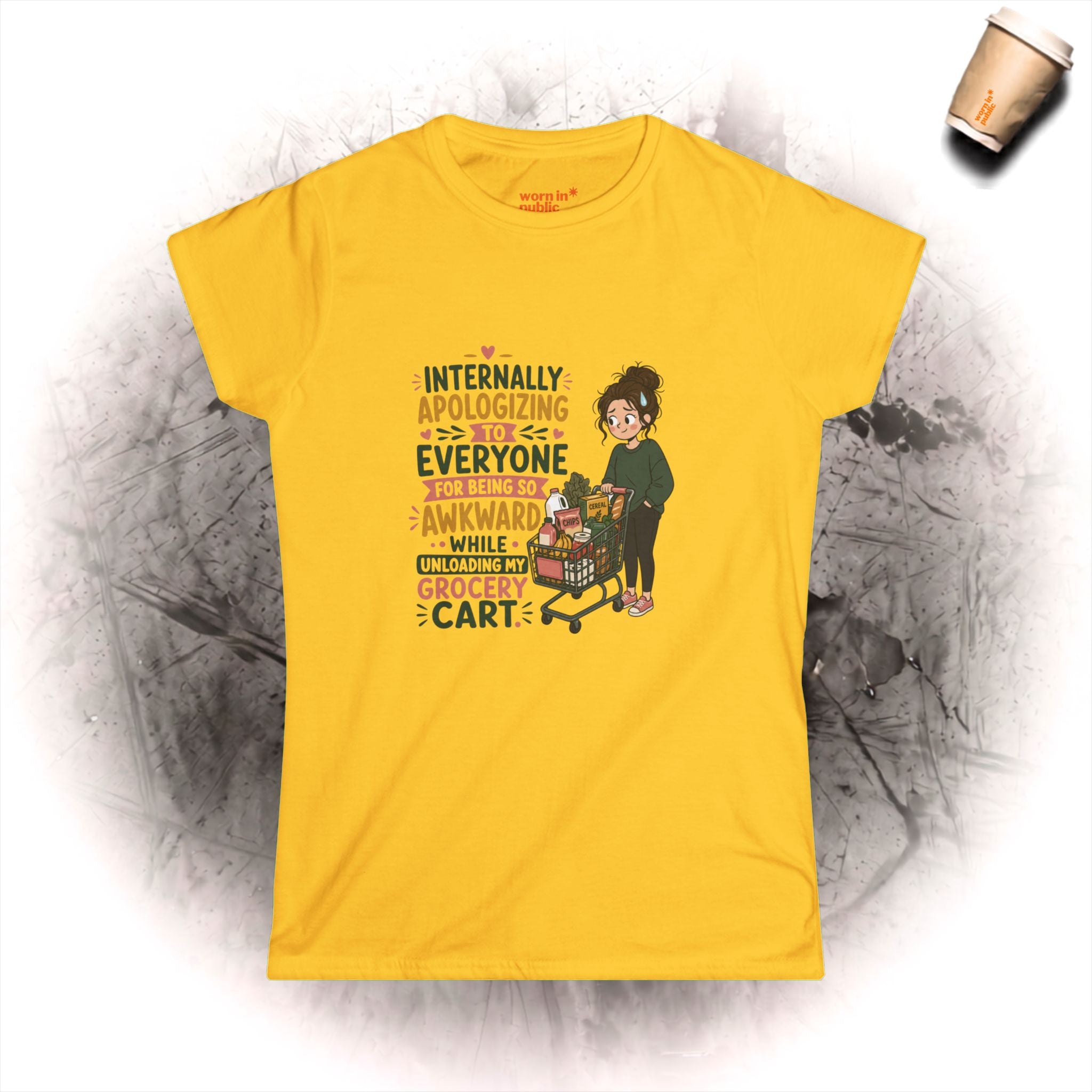 Self awarenes Womens Shopper T-Shirt — Inside thoughts