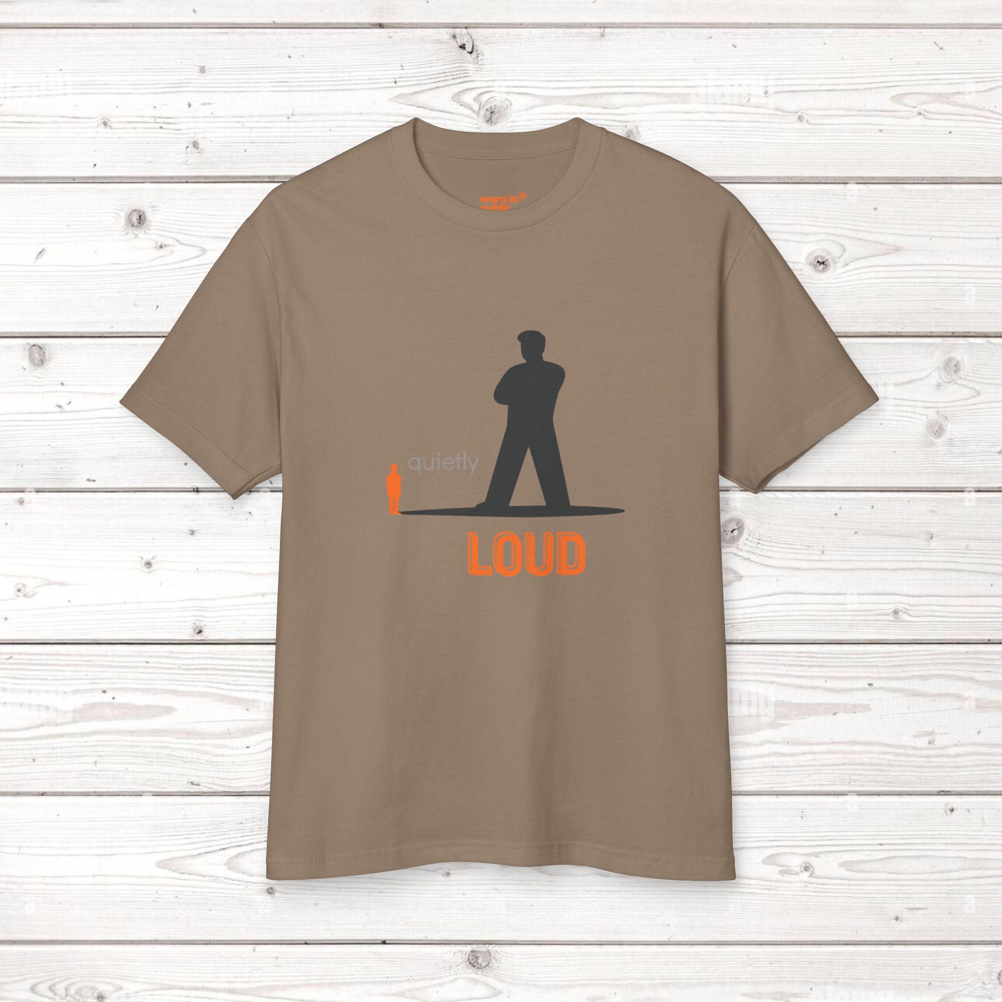 Quietly Loud Unisex Graphic Tee | Statement T-Shirt for the Quietly Powerful