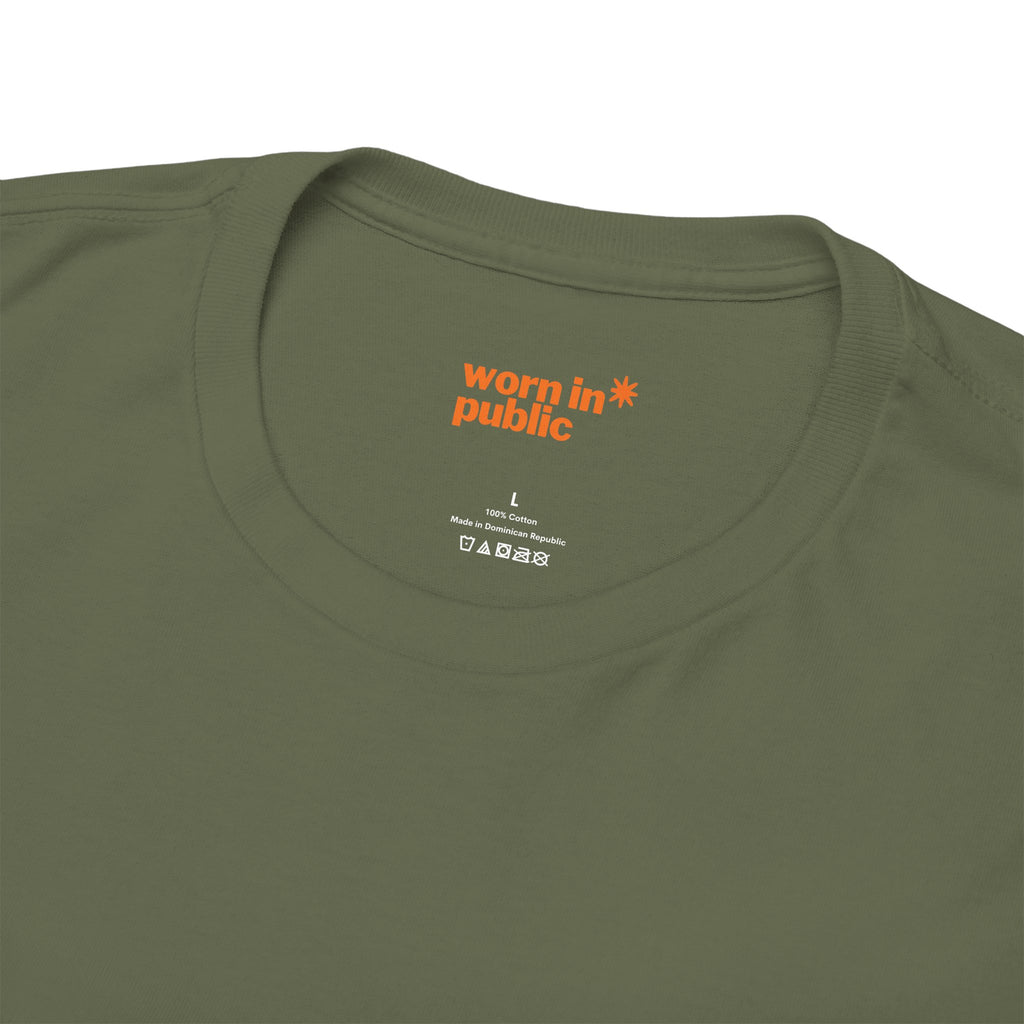 Advise None | Retro Slanted Unisex Graphic Tee