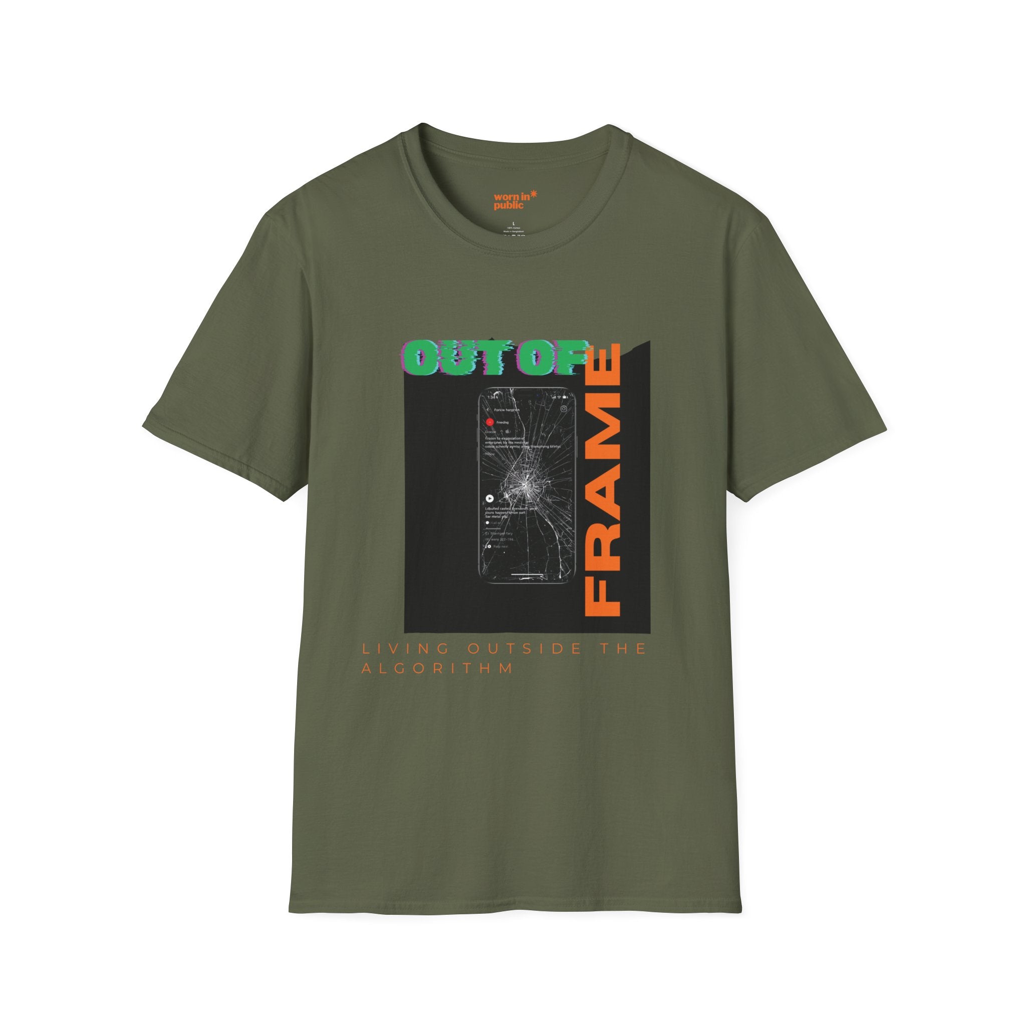 Out of Frame Graphic T-Shirt | Retro Alternative srtreetwear