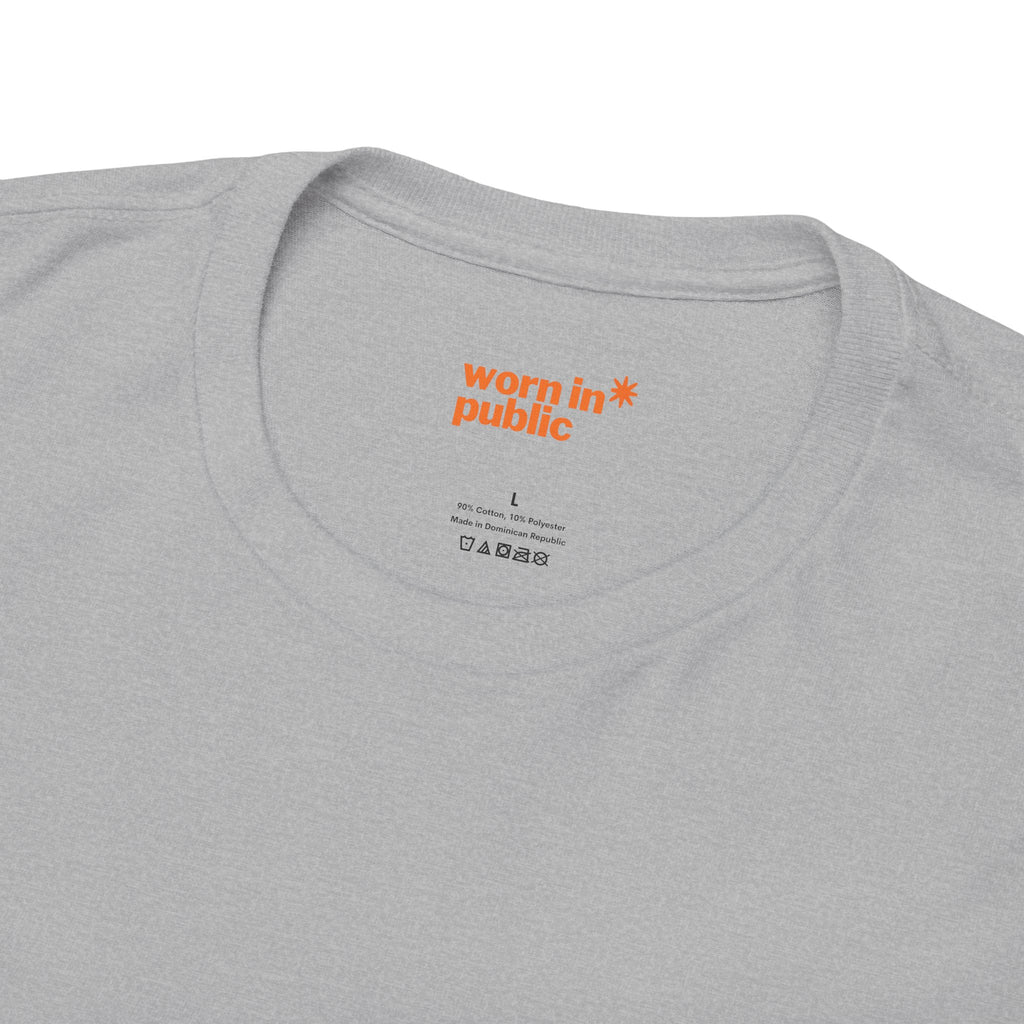 Advise None | Retro Slanted Unisex Graphic Tee