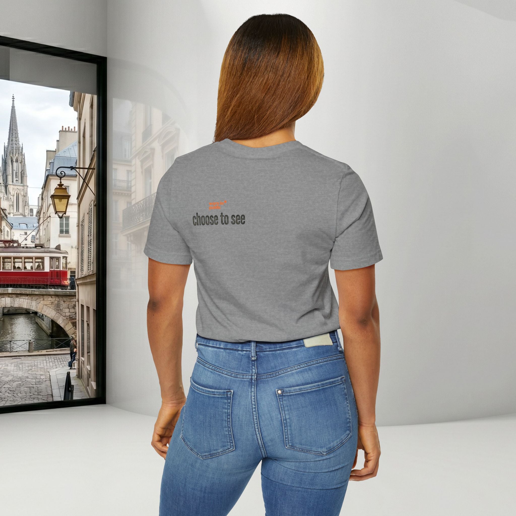 Brain User or Abuser Women's T-Shirt — 'Choose to See' Awareness Tee
