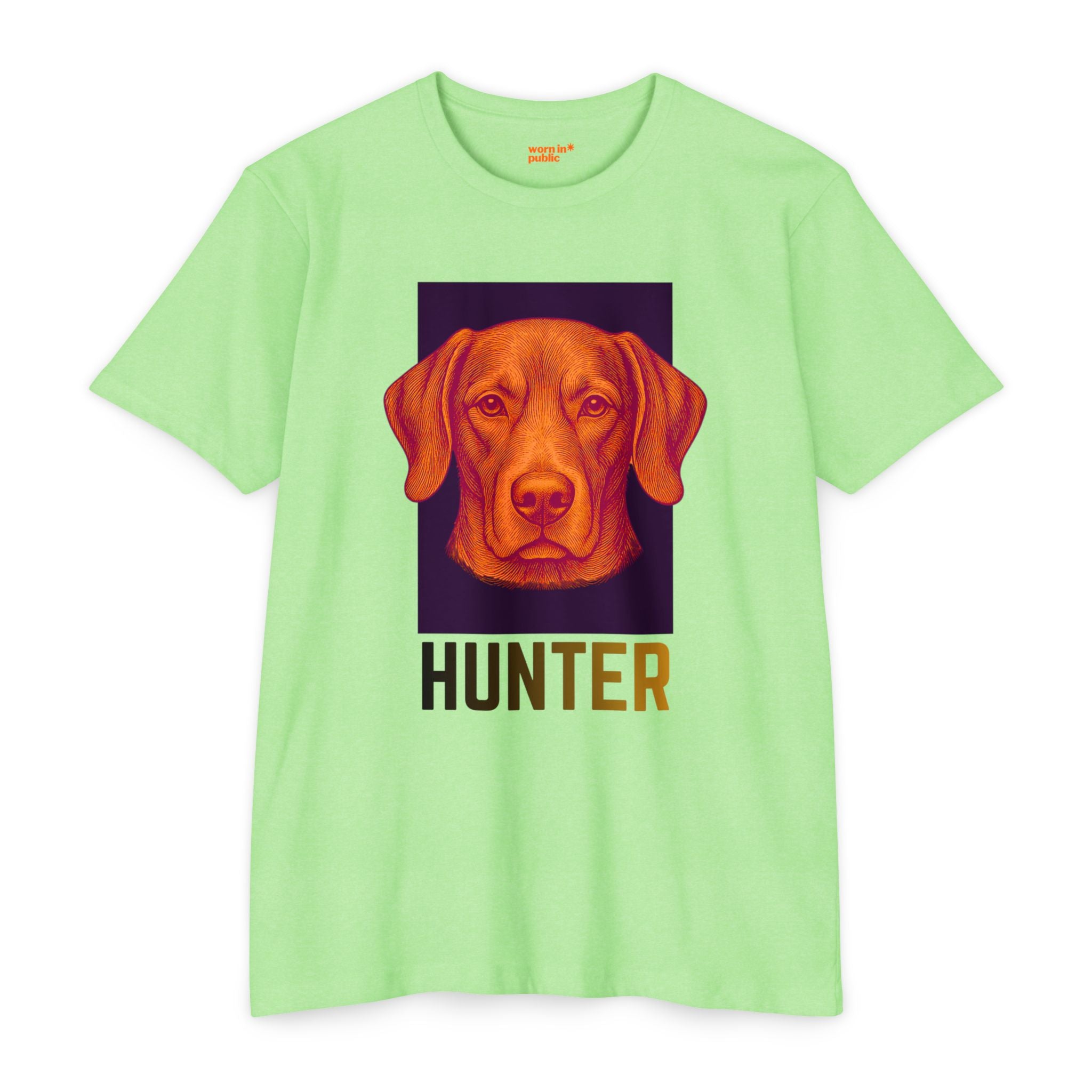 Ultimate Hunter T-Shirt | Retro Vizsla Head Graphic Tee for Dog Lovers