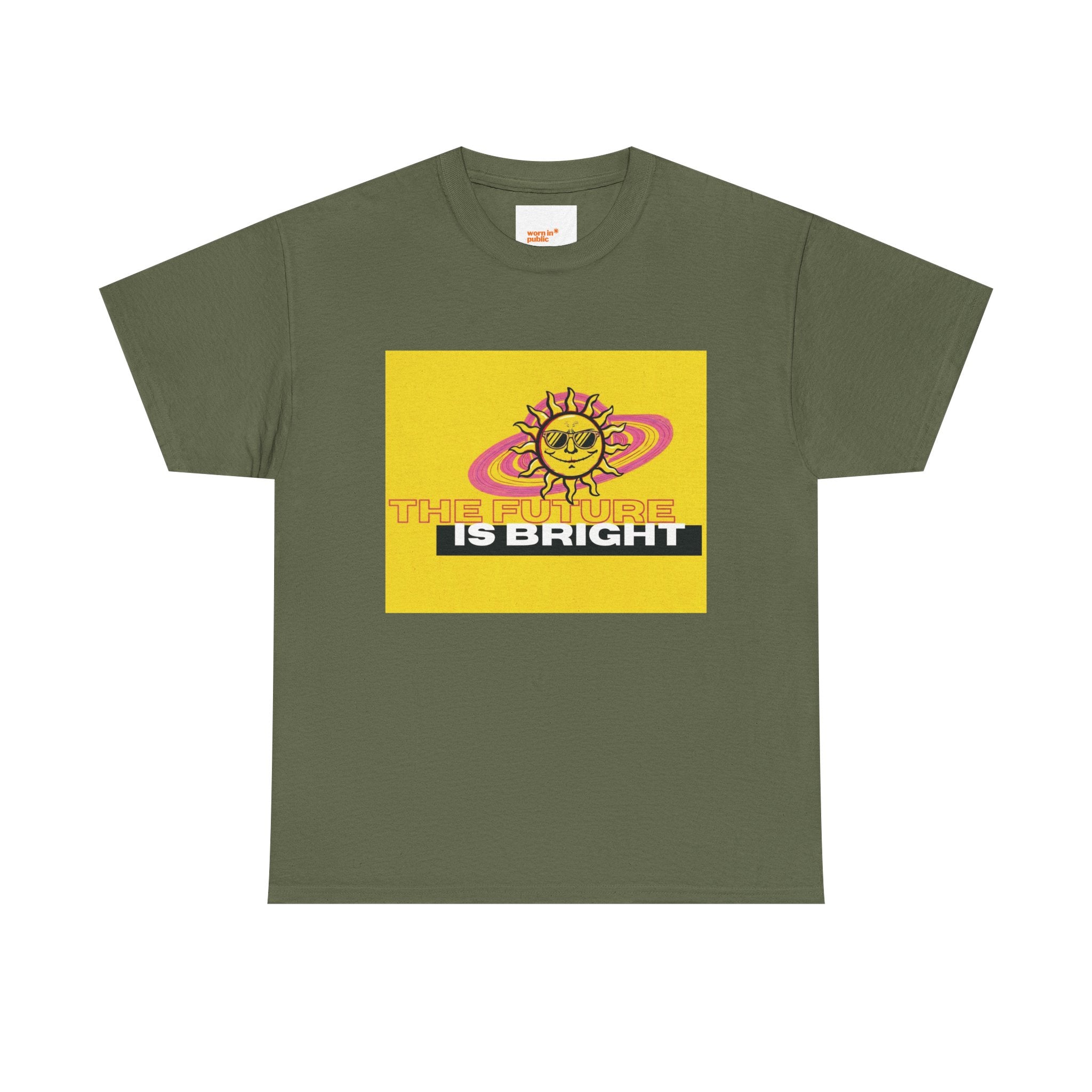 The Future Is Bright T-Shirt | Retro Sun Graphic Tee