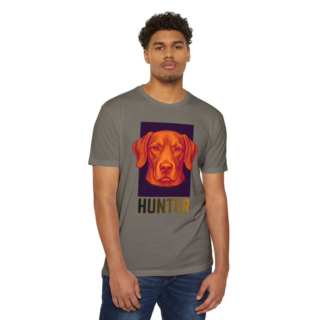 Ultimate Hunter T-Shirt | Retro Vizsla Head Graphic Tee for Dog Lovers