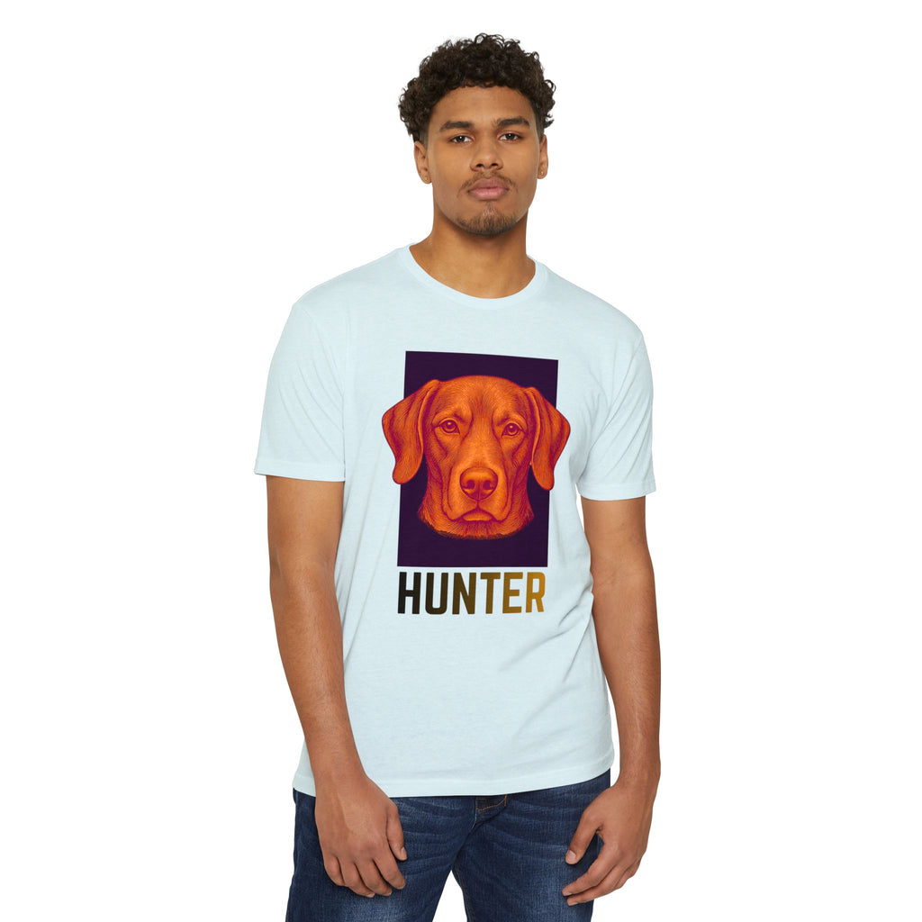 Ultimate Hunter T-Shirt | Retro Vizsla Head Graphic Tee for Dog Lovers