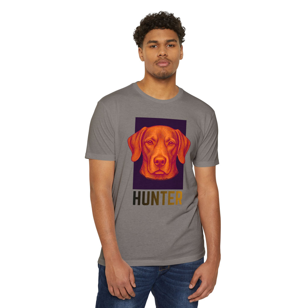 Ultimate Hunter T-Shirt | Retro Vizsla Head Graphic Tee for Dog Lovers