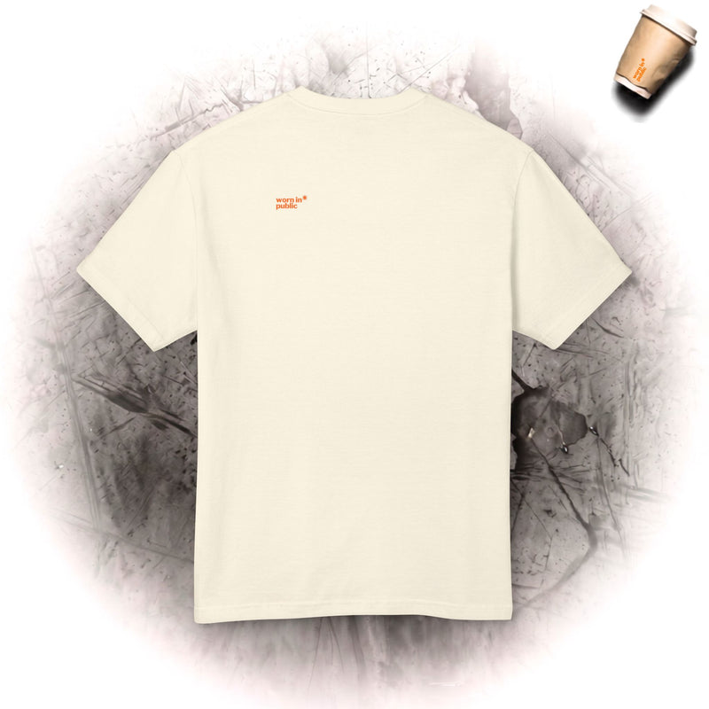 Yin Yang 'Happy Posts / Sad Life' | Vintage Garment-Dyed Unisex Graphic Tee