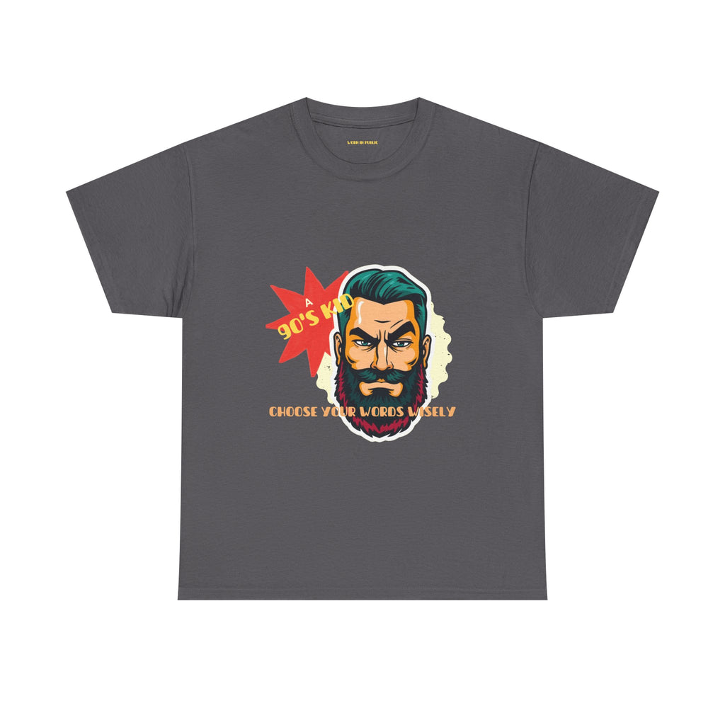 Born in the 90's comes with a beard T-Shirt | Tee for real Men