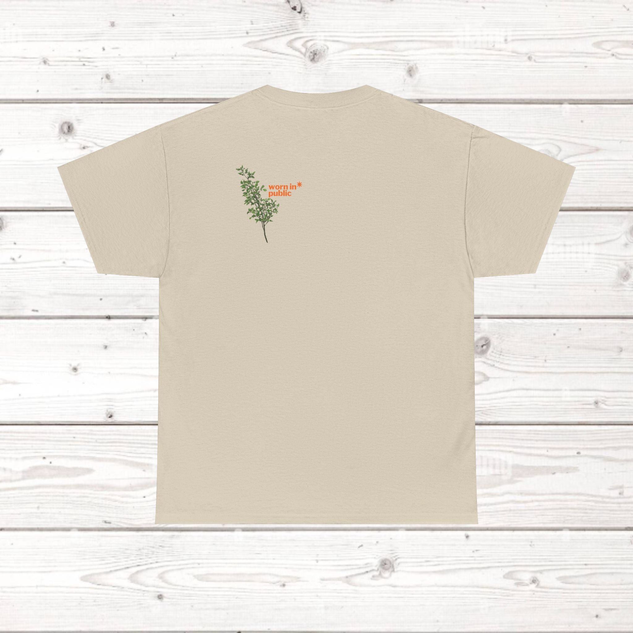 Unisex Botanical Tee — "Feel Free to Be Bored" Graphic T-Shirt