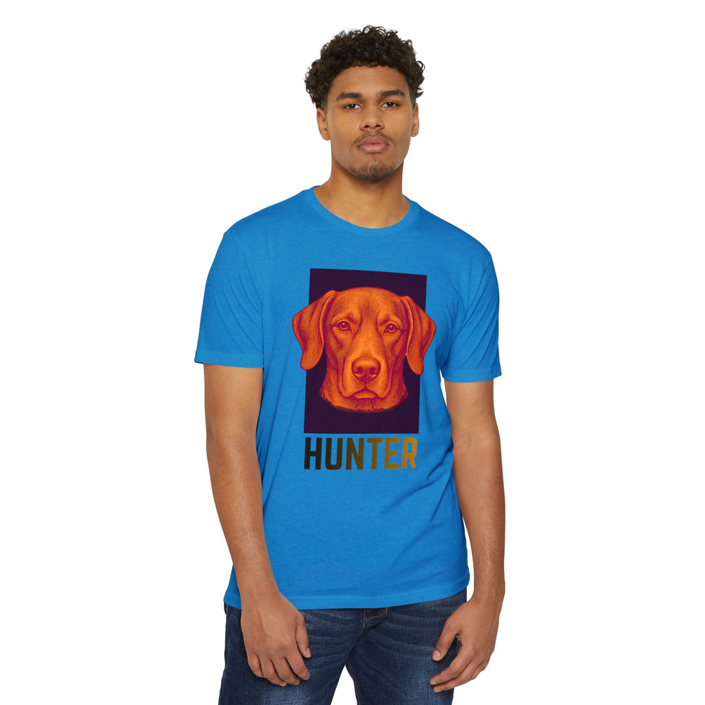 Ultimate Hunter T-Shirt | Retro Vizsla Head Graphic Tee for Dog Lovers