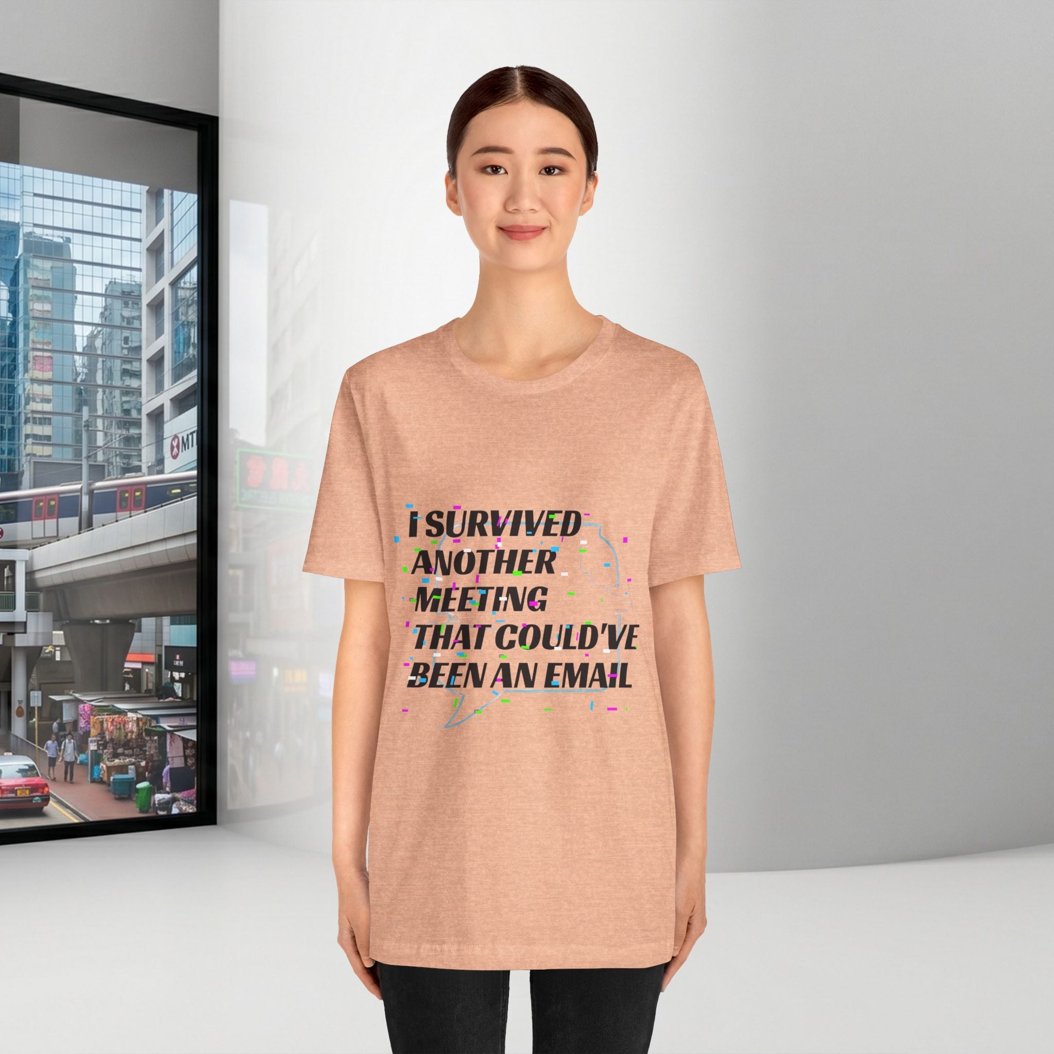 I Survived Another Meeting That Could've Been an Email T-Shirt | Funny Office Humor Tee
