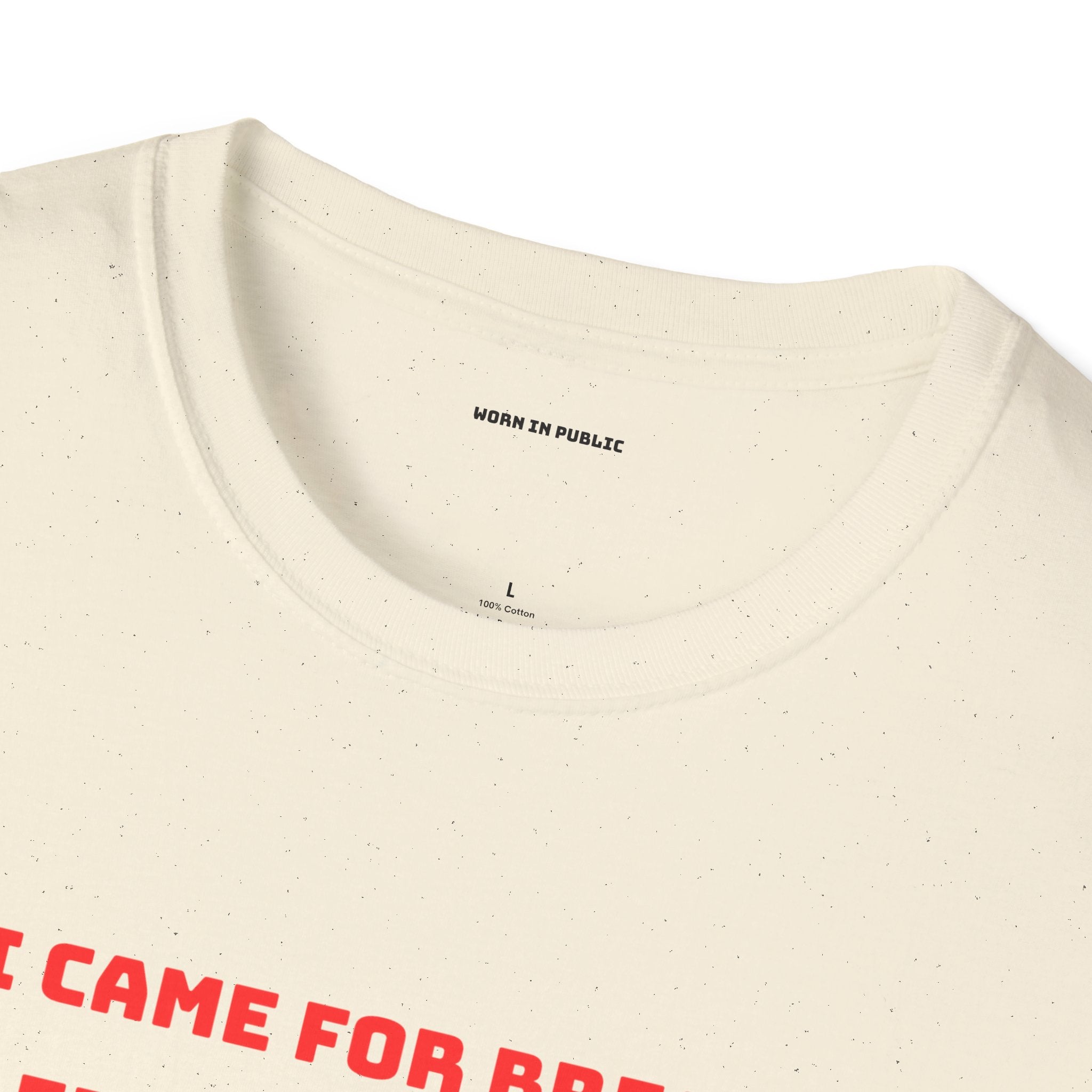 I Came For Bread, I Left With Trauma T-Shirt | Funny Grocery Shopping Graphic Tee