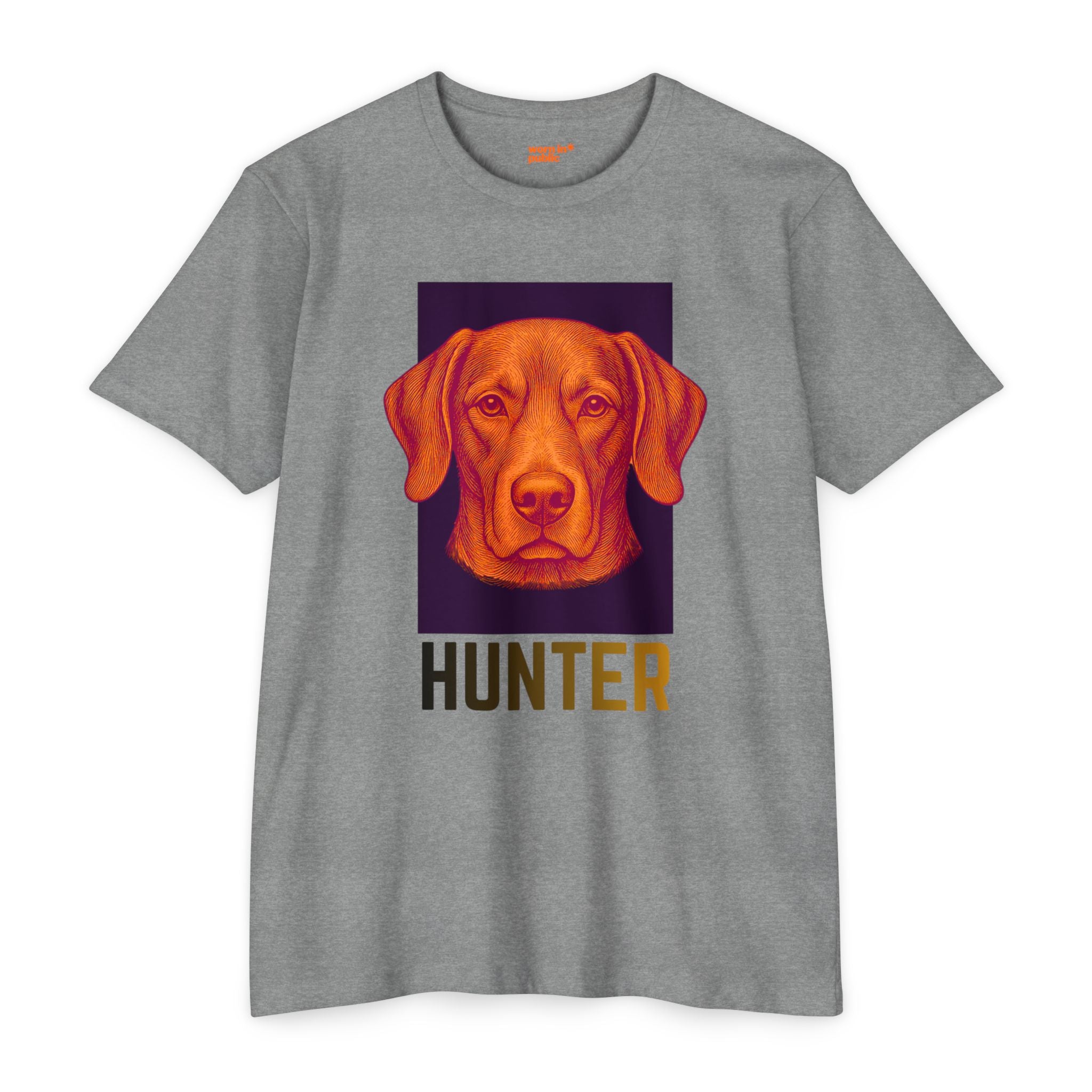 Ultimate Hunter T-Shirt | Retro Vizsla Head Graphic Tee for Dog Lovers