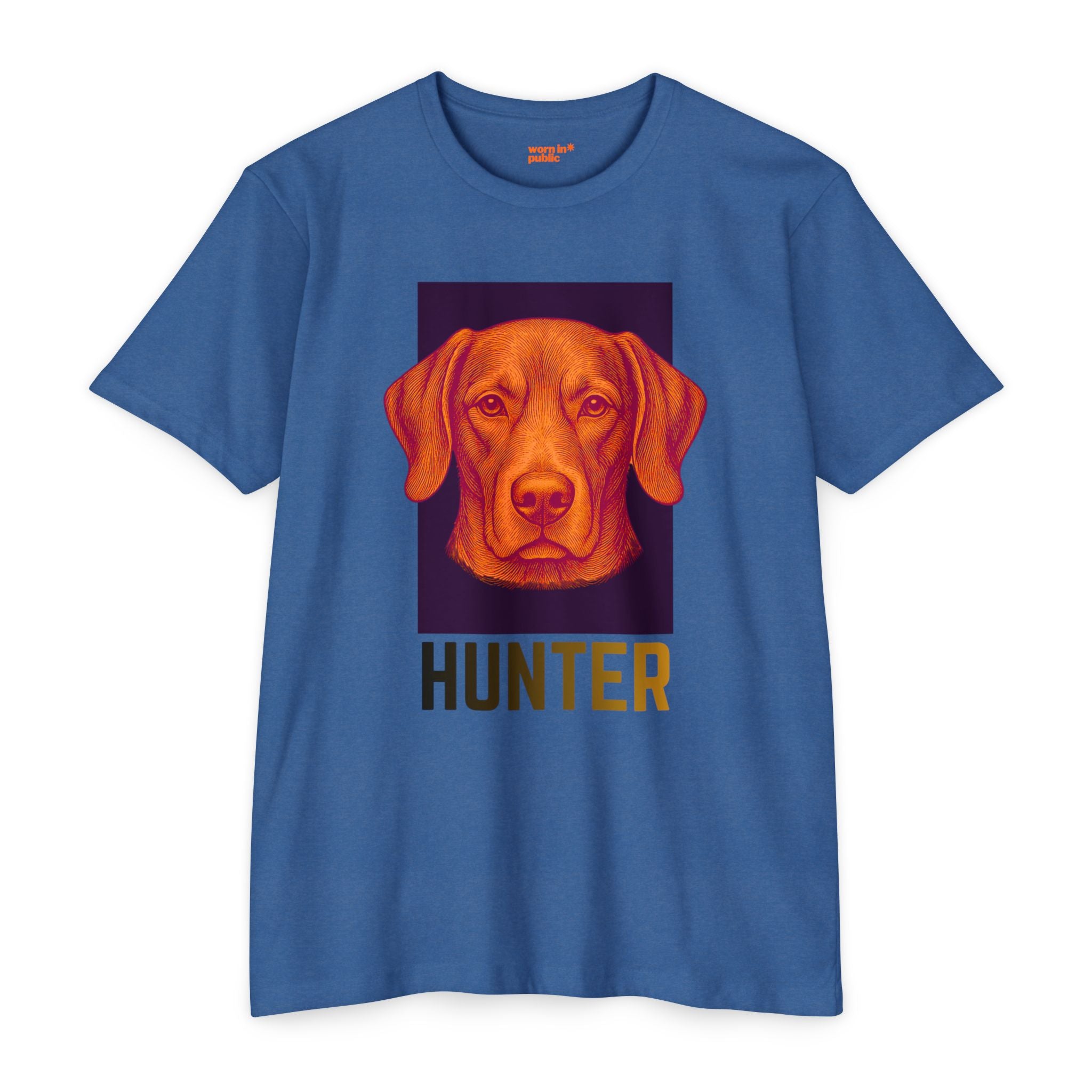 Ultimate Hunter T-Shirt | Retro Vizsla Head Graphic Tee for Dog Lovers