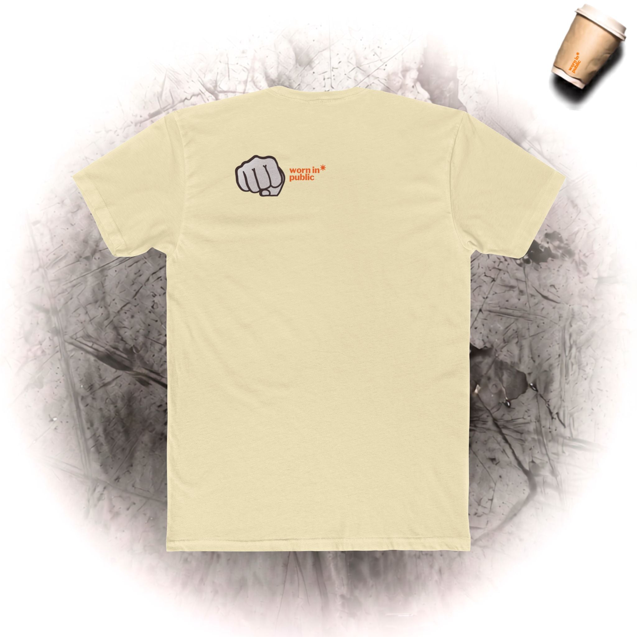 Tu es! Sag nicht Unisex-Grafik-T-Shirt – T-Shirt mit fetter Faust