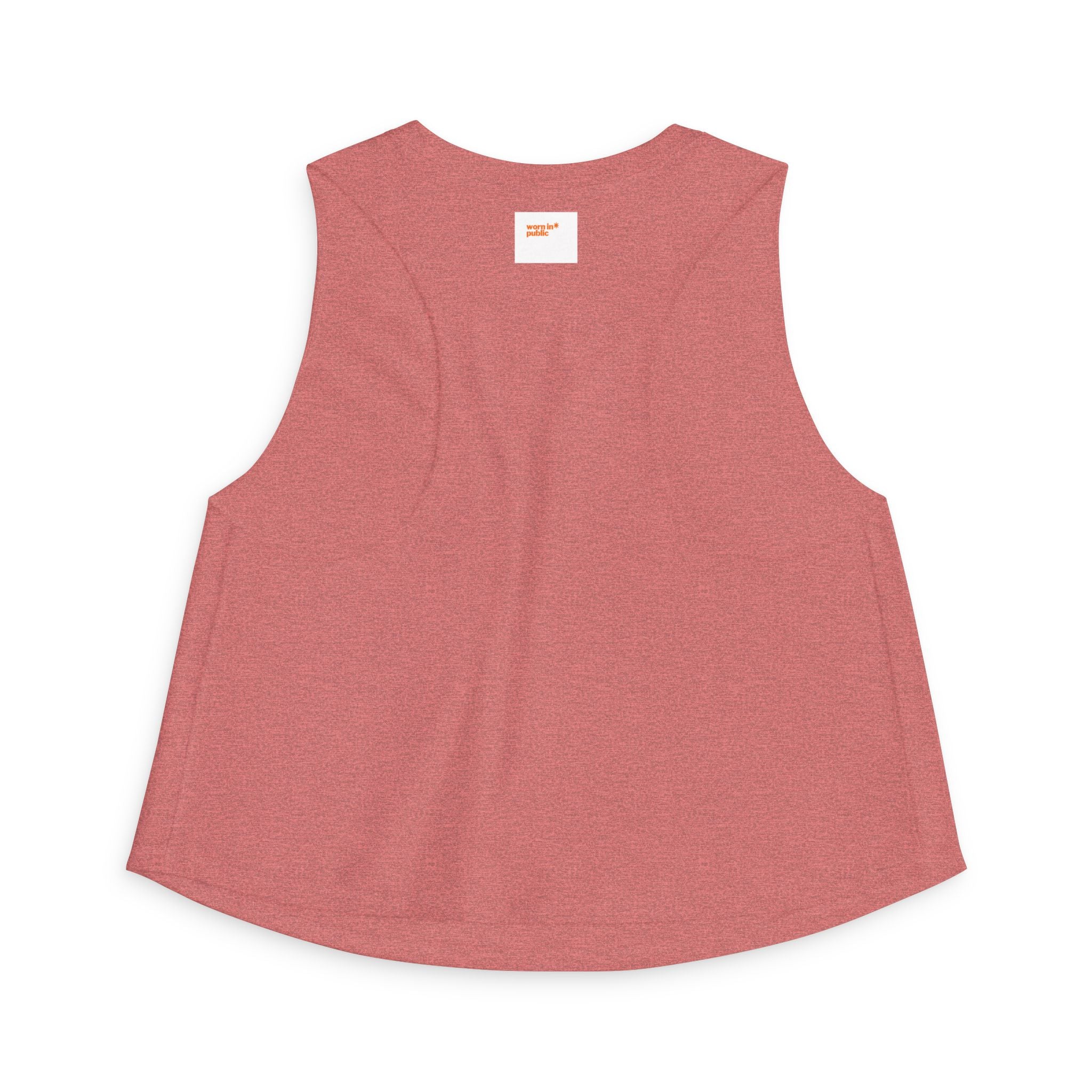 Bossy Boss Crop Top | Retro Script Graphic Top with Pastel Hearts & Stars